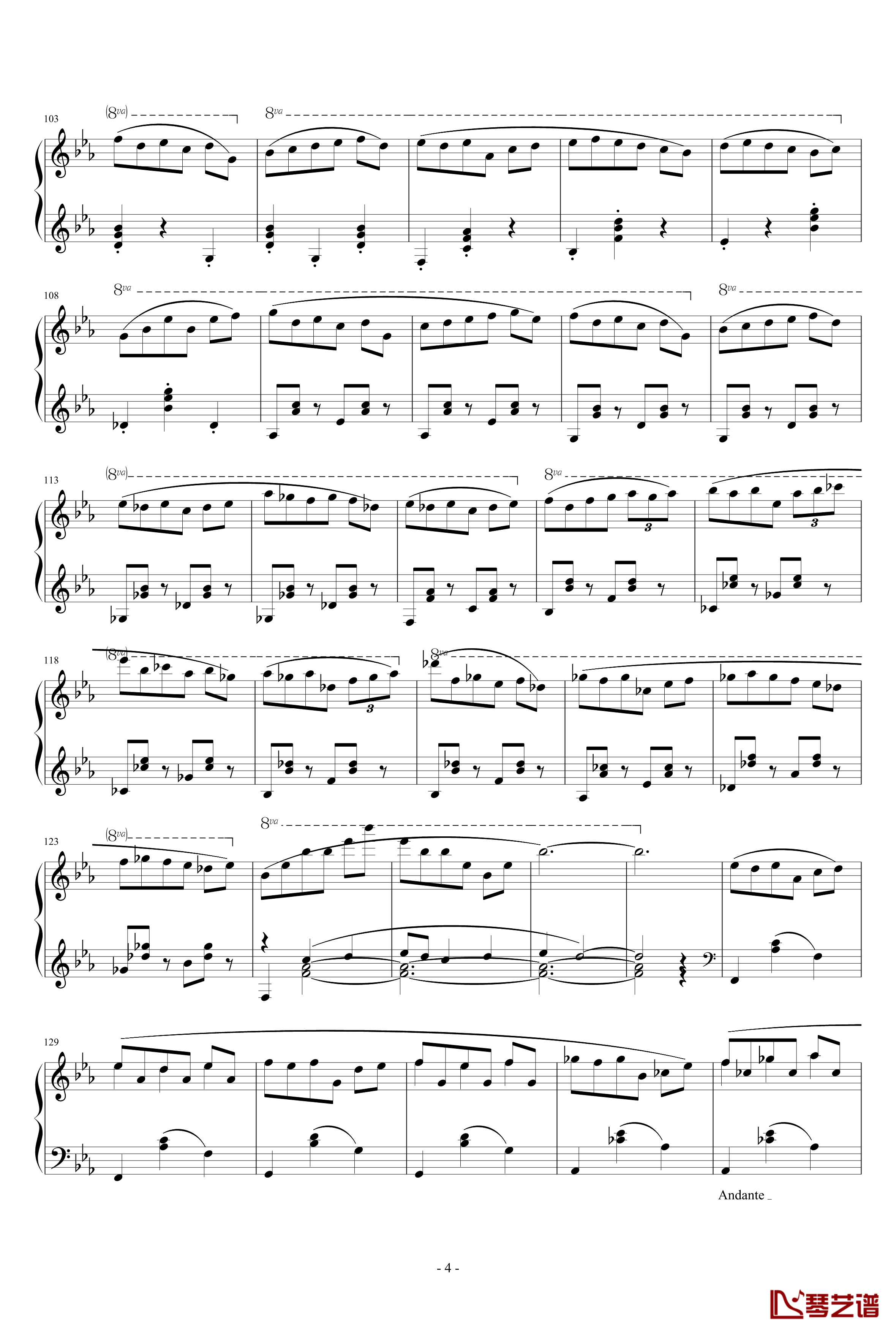 Blue Waltz钢琴谱-Mazeppa秋涯4