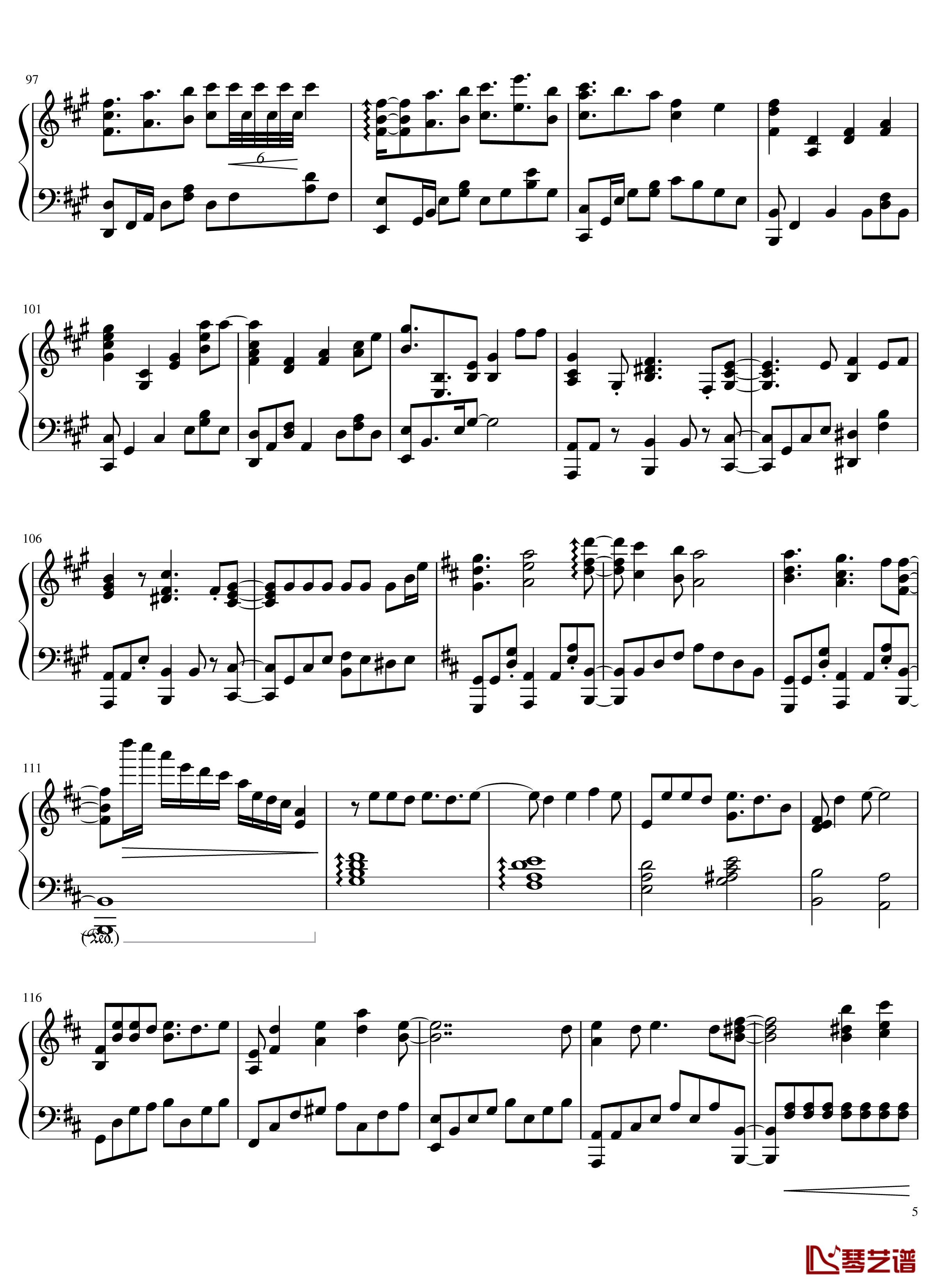 There is a reason钢琴谱-nogamenolife5