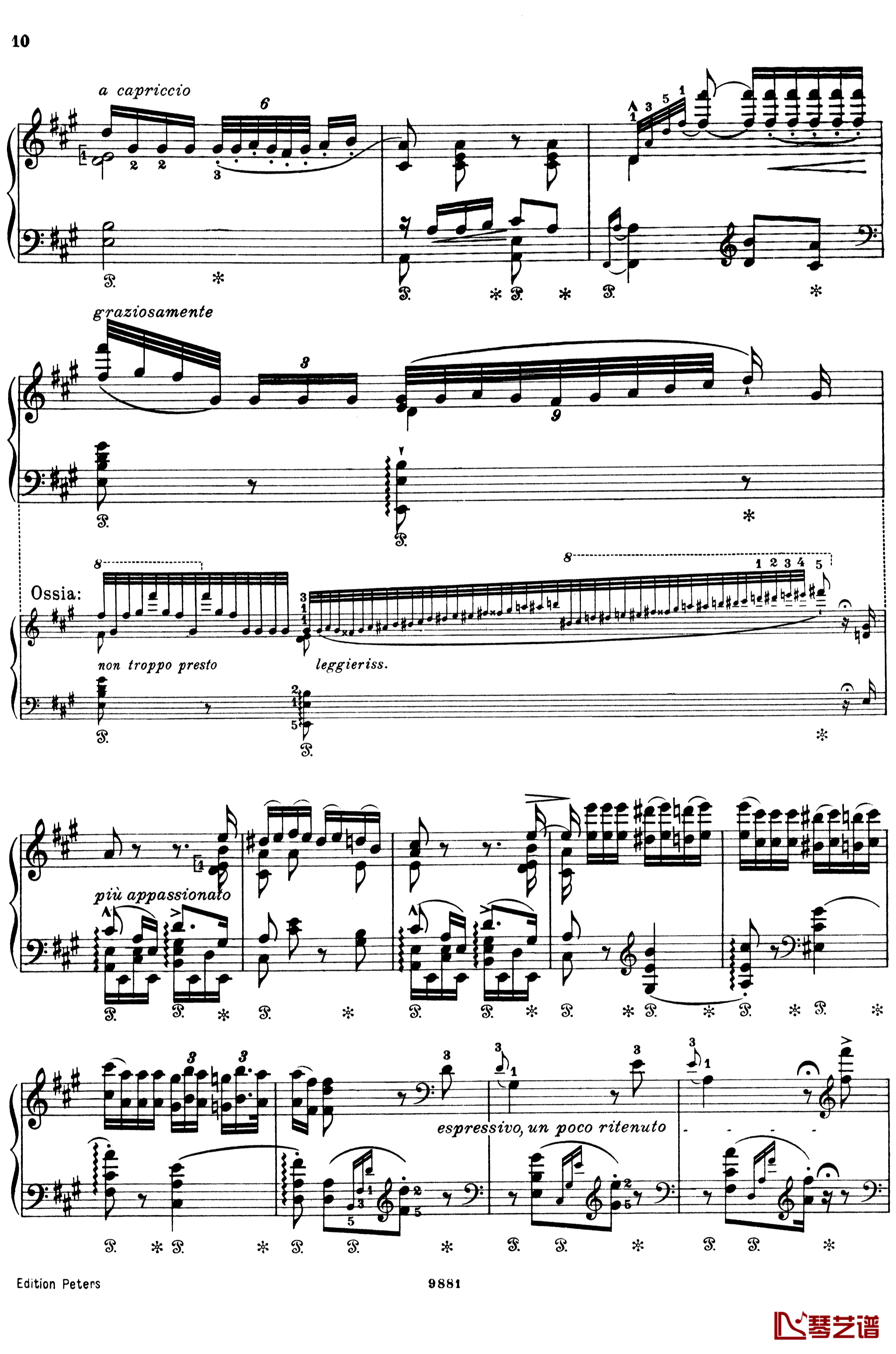 唐璜的回忆钢琴谱-李斯特 S.418-李斯特10