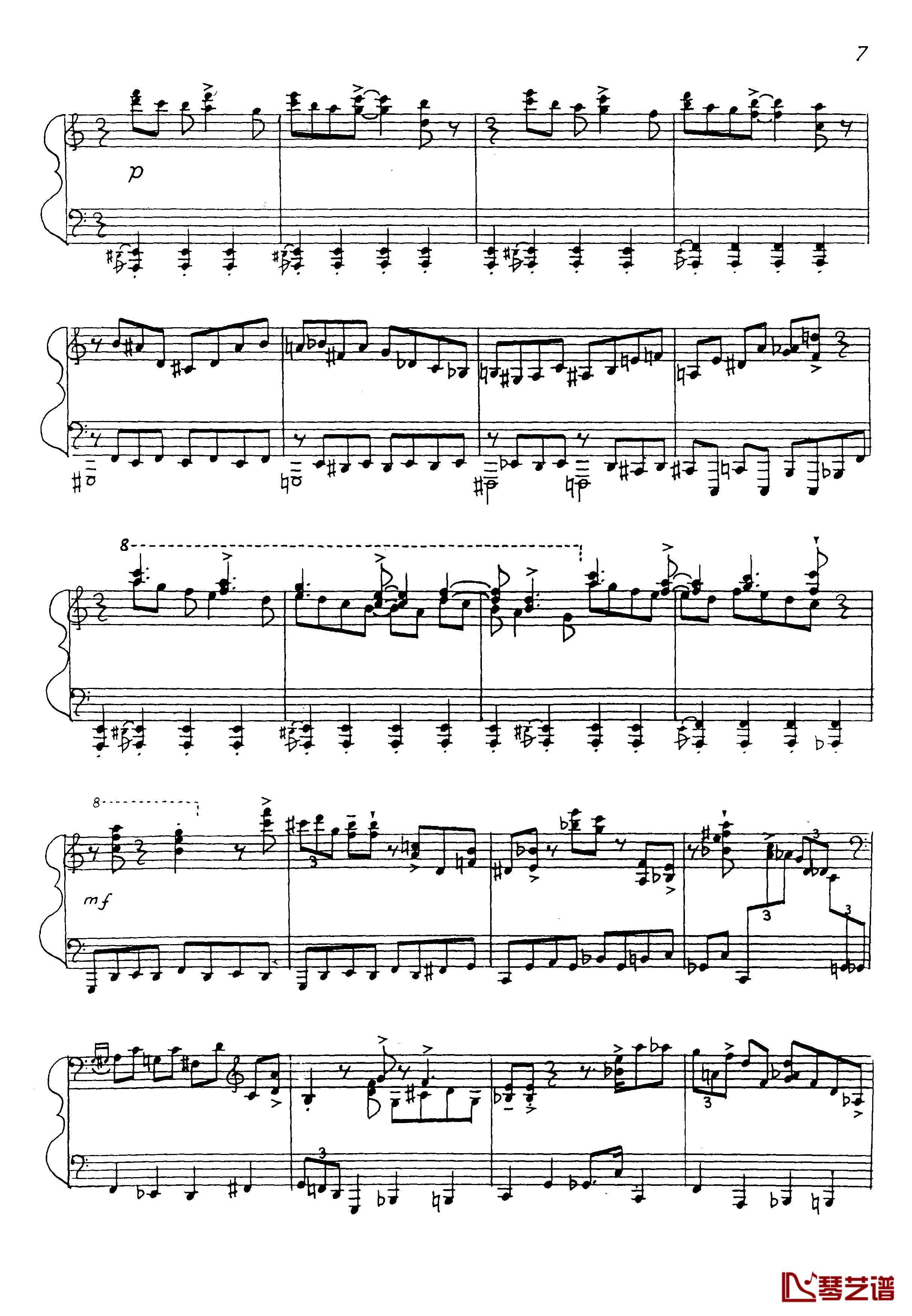 Nikolai Kapustin钢琴谱-尼古拉·凯帕斯汀9