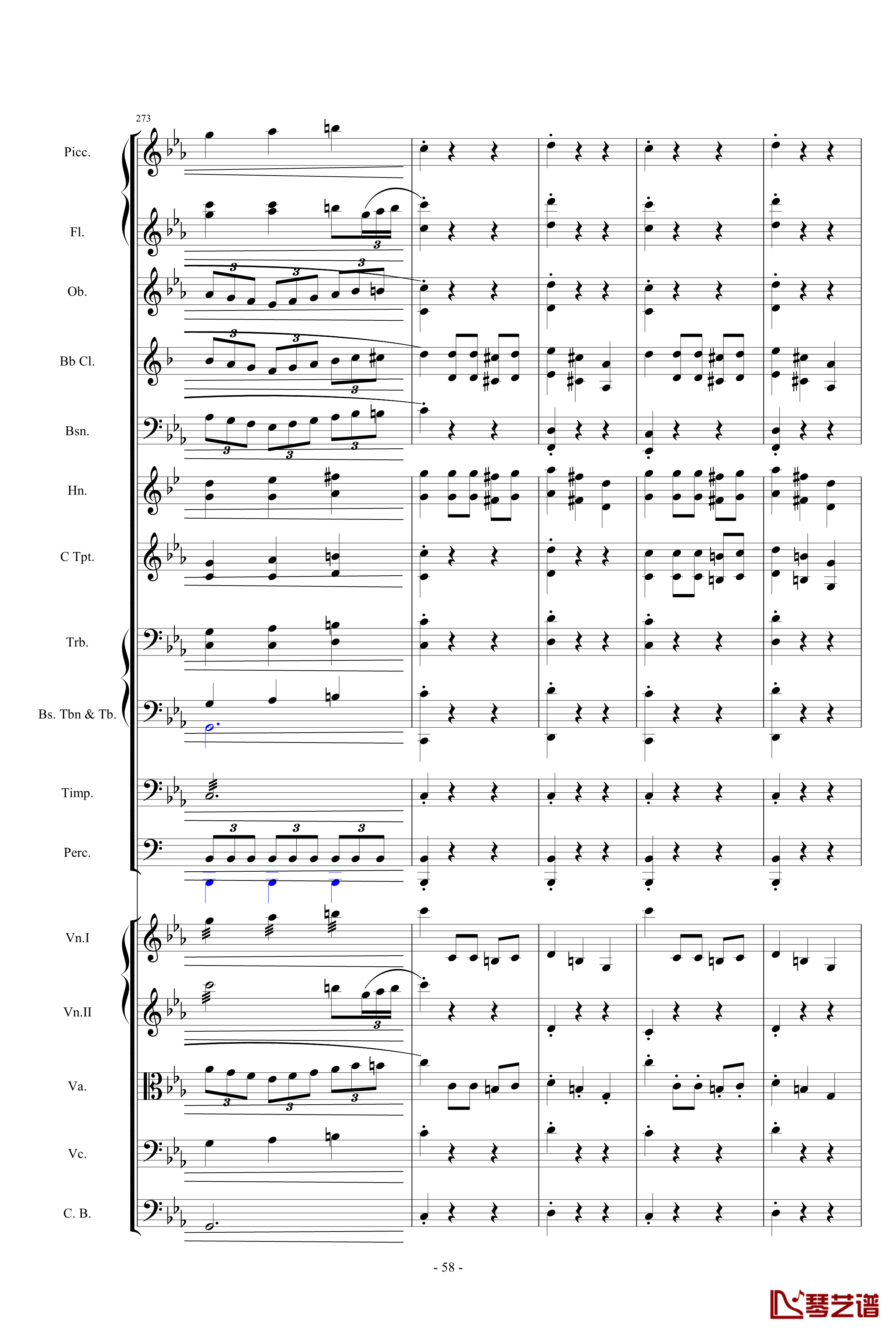 愤怒的小鸟交响曲第三乐章Op.5 no.3钢琴谱-1057257858
