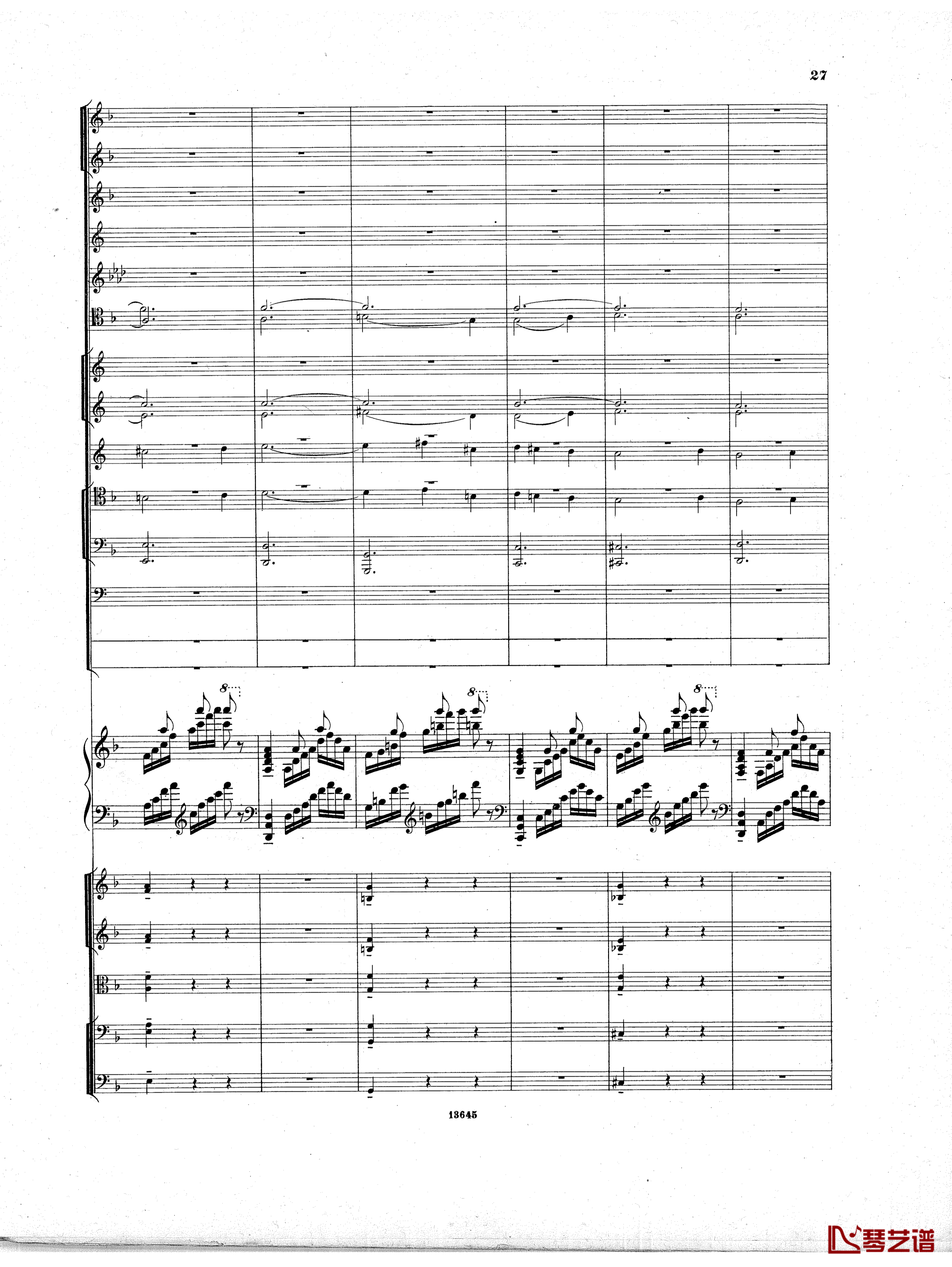 Lyapunov 降E小调第一钢琴协奏曲 Op.4钢琴谱-Lyapunov26