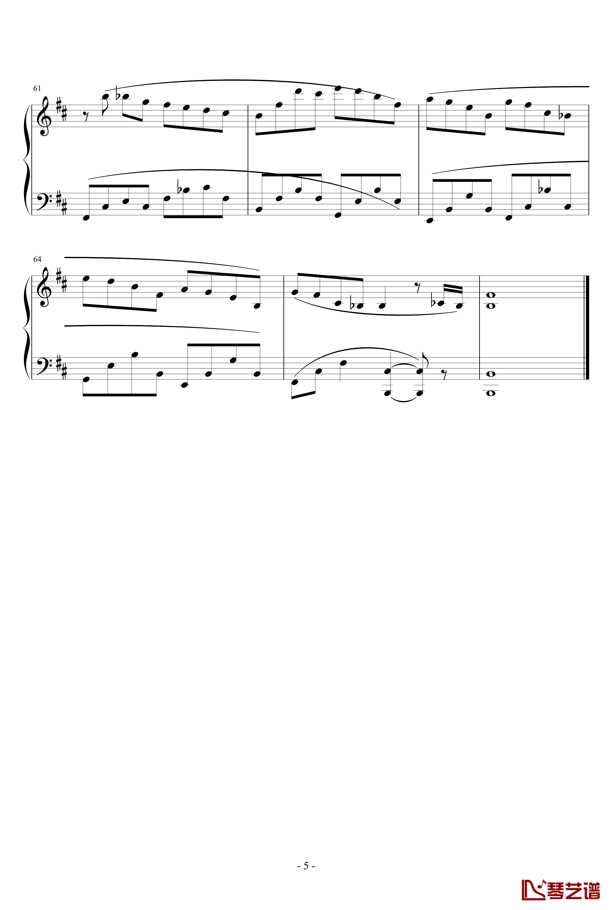 toccata钢琴谱-PAUL MAURIAT5
