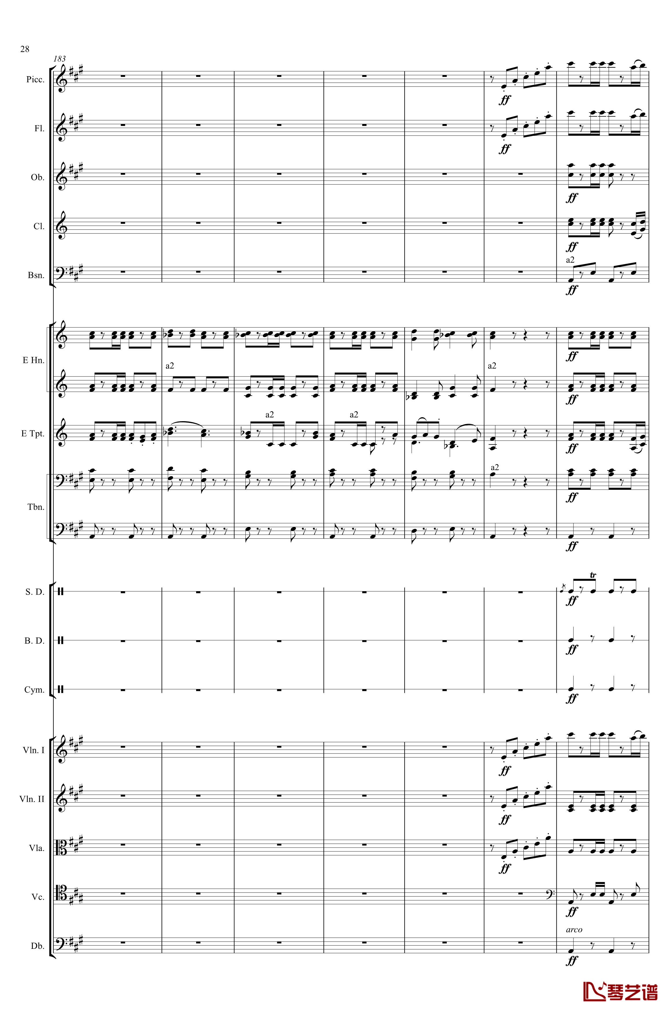 轻骑兵序曲钢琴谱-Franz von Suppe28
