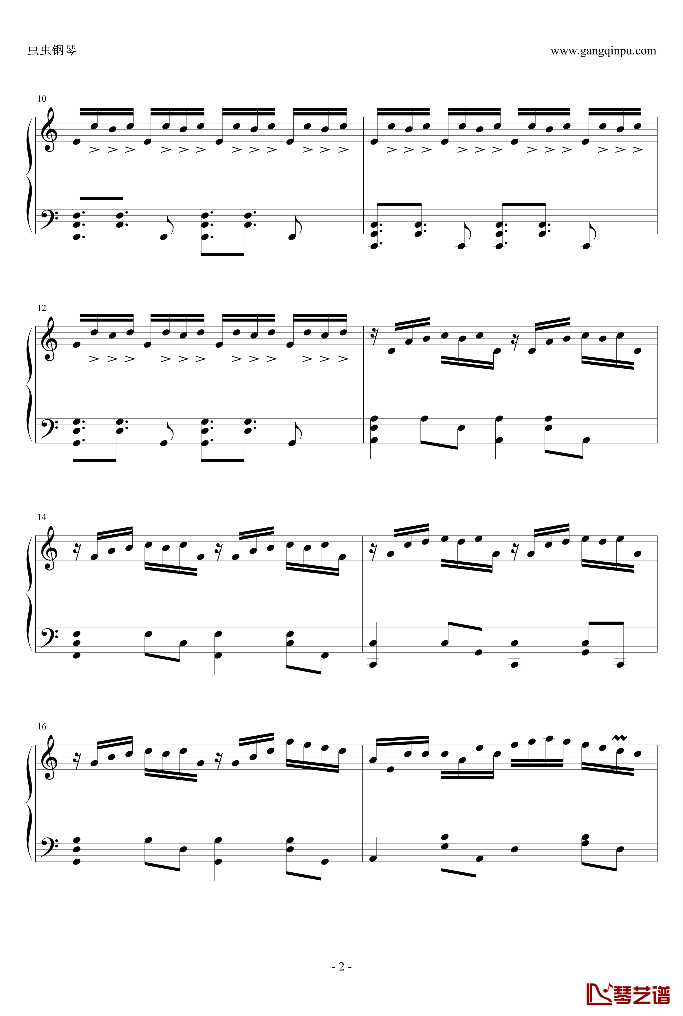 Intro未来爱 无限钢琴谱-Vol.2-V.K2