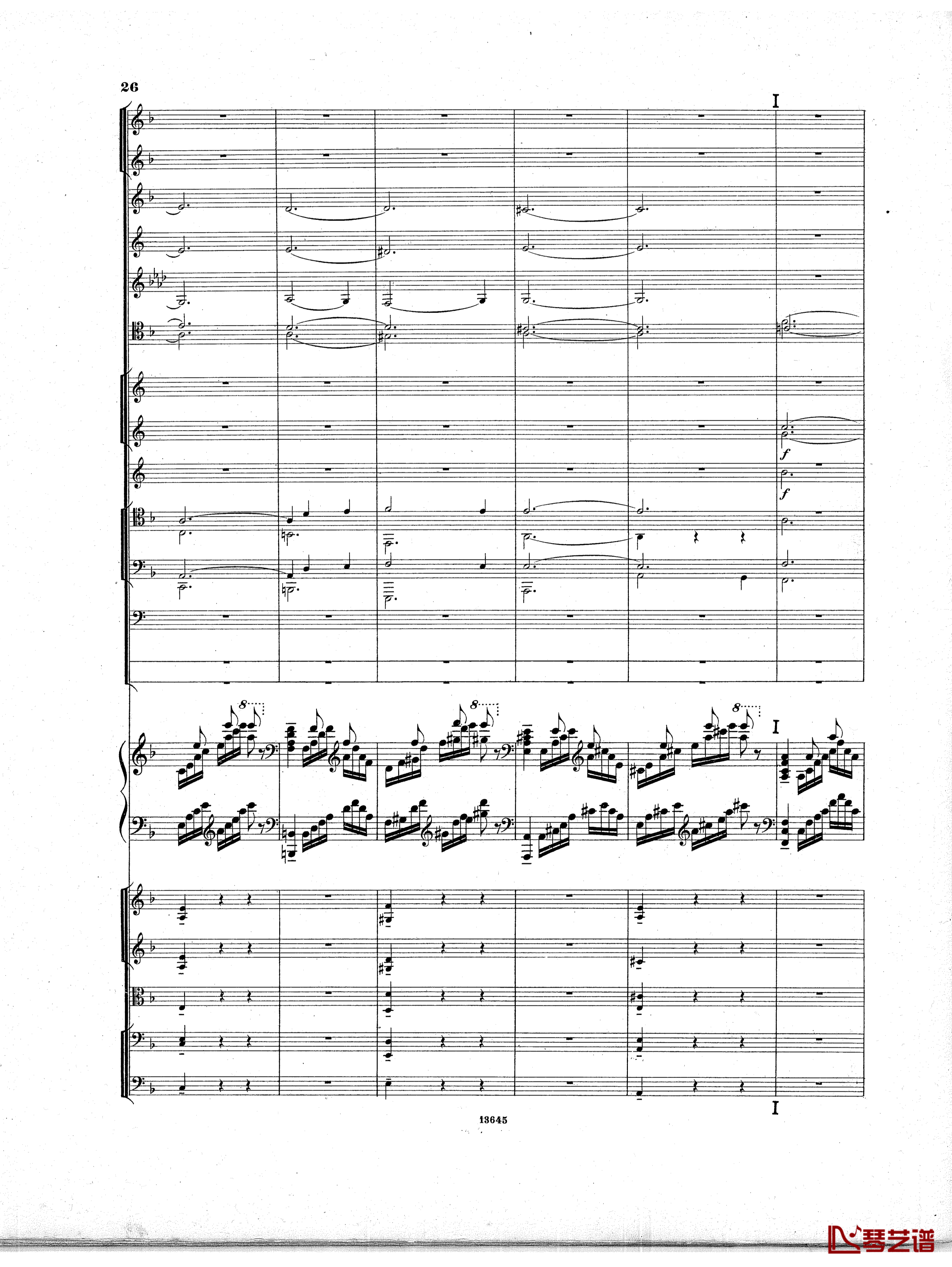 Lyapunov 降E小调第一钢琴协奏曲 Op.4钢琴谱-Lyapunov25