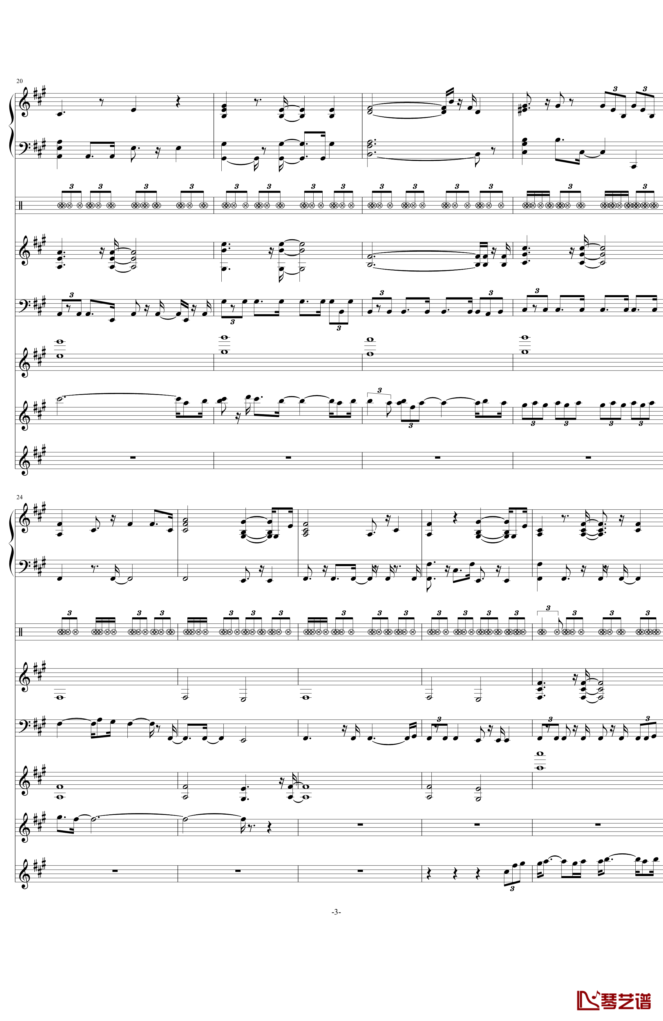 Just a Rock钢琴谱-swenl-[奠]3