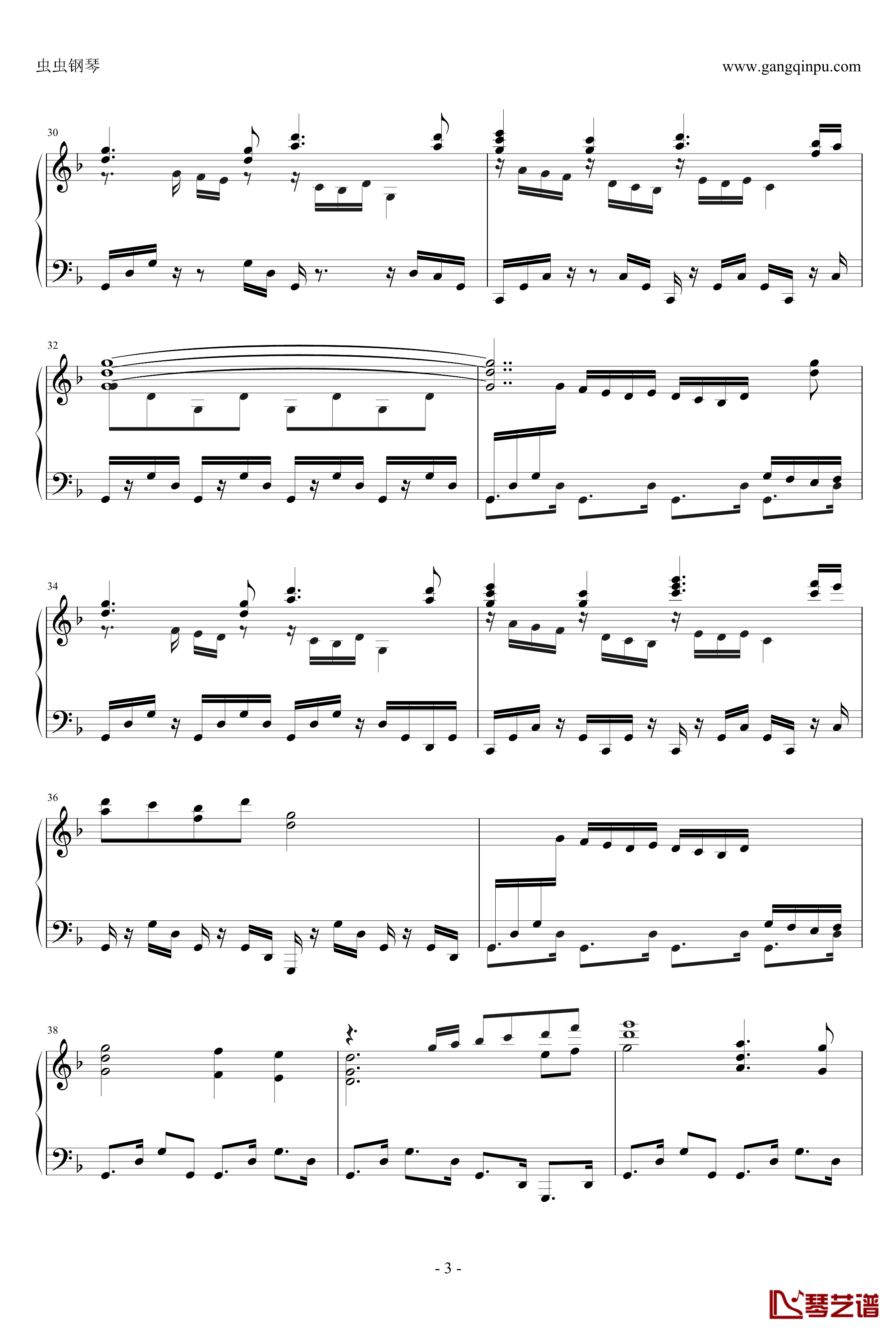 海洋之歌钢琴谱-鲁诺·库莱斯3