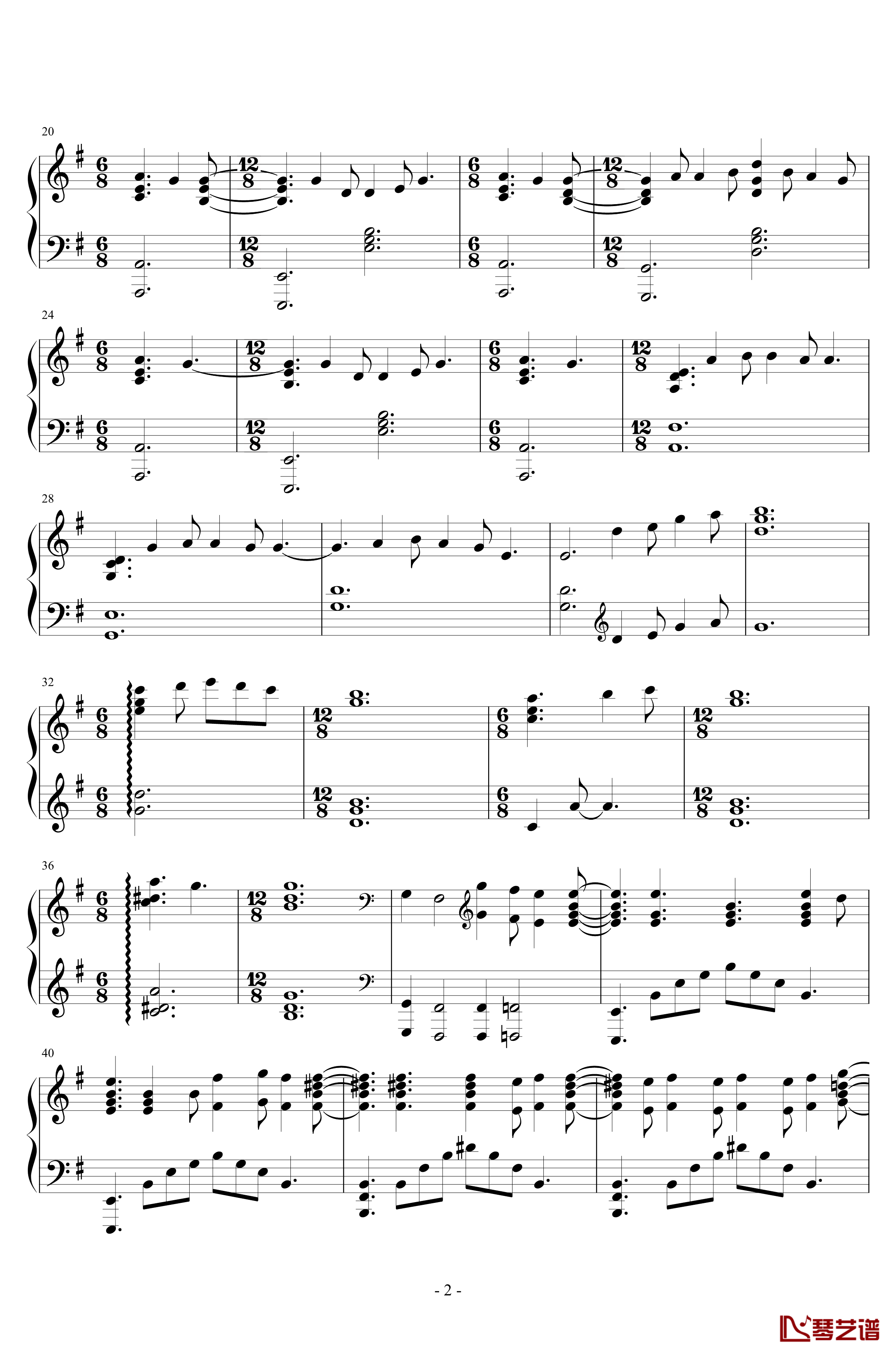 Comsenz Ithoton钢琴谱-PianoVito2
