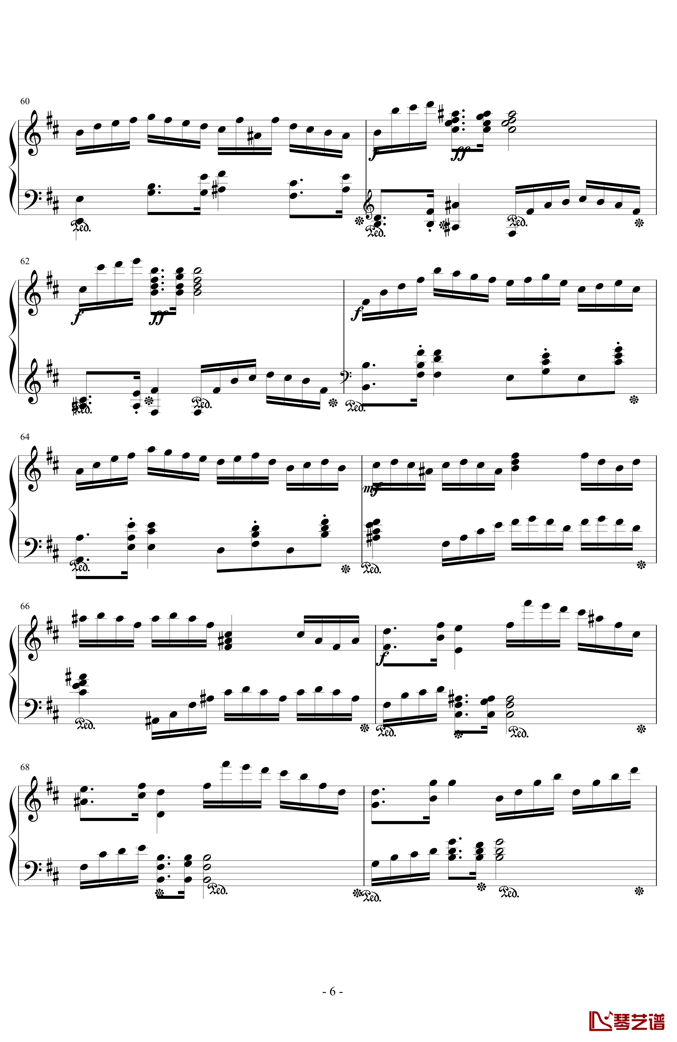 A大调钢琴奏鸣曲钢琴谱-第一乐章-.伊dên-H176