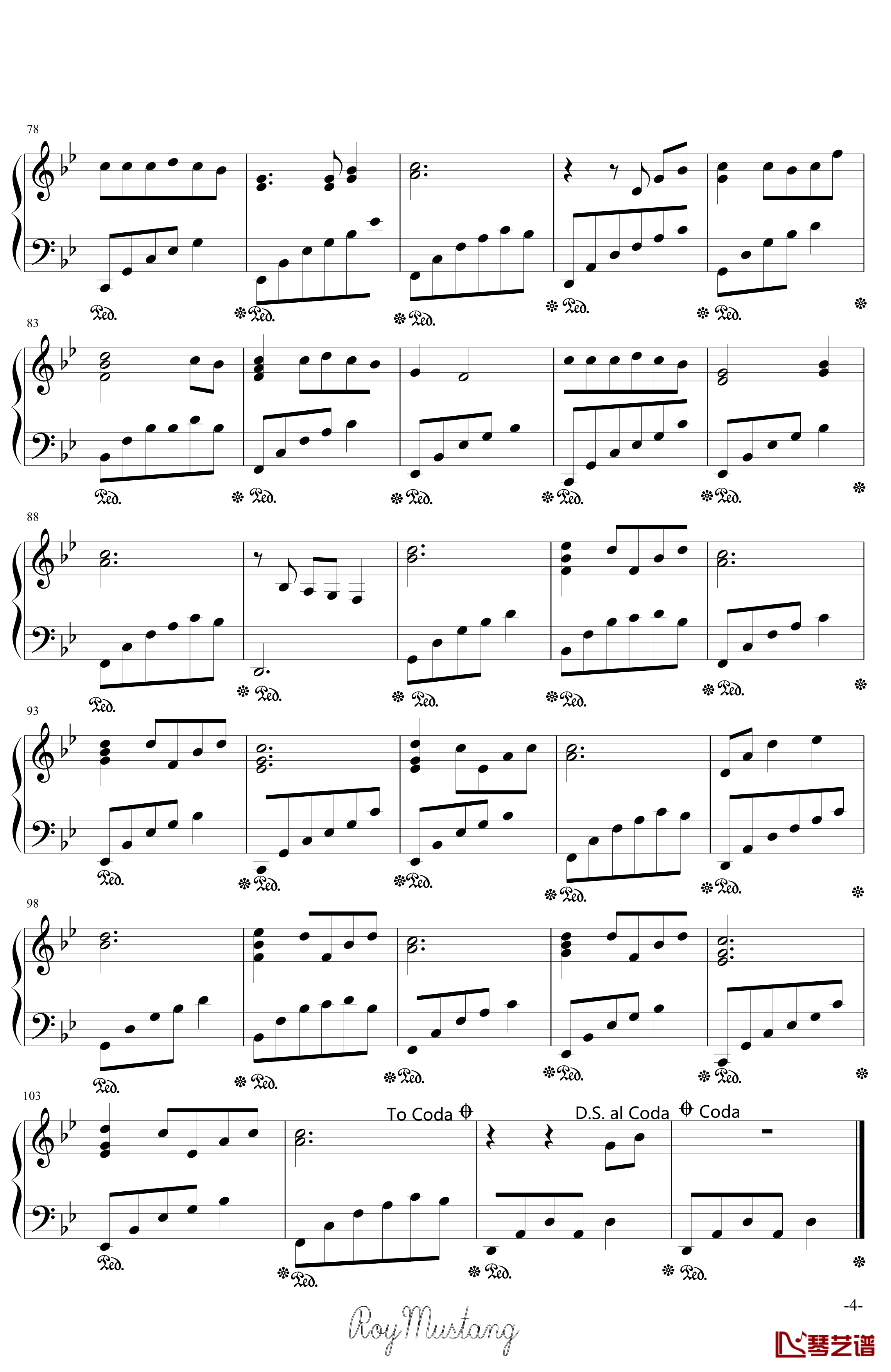 Arrietty's Song钢琴谱-动漫影视4
