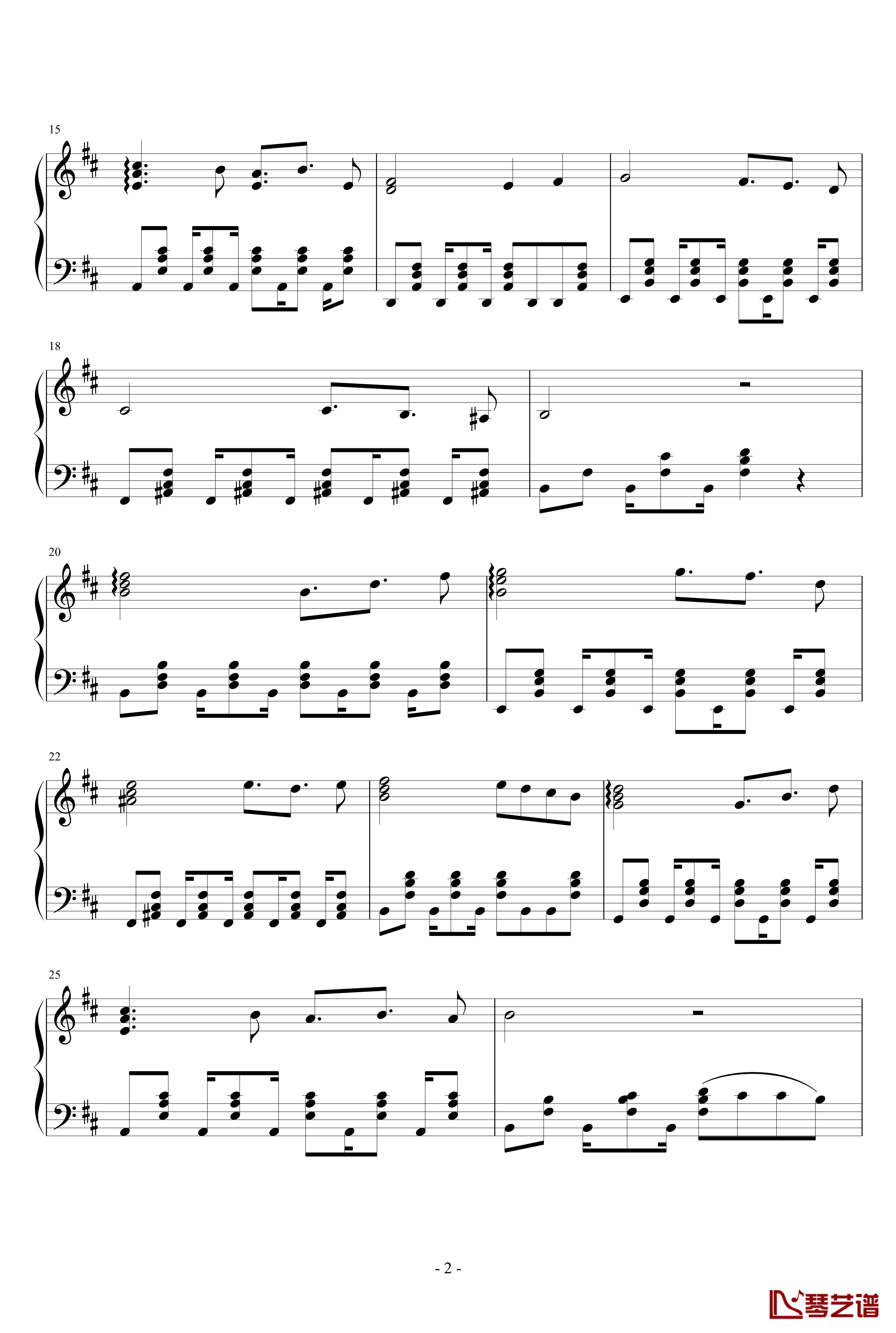 短篇钢琴谱-heimoxing2