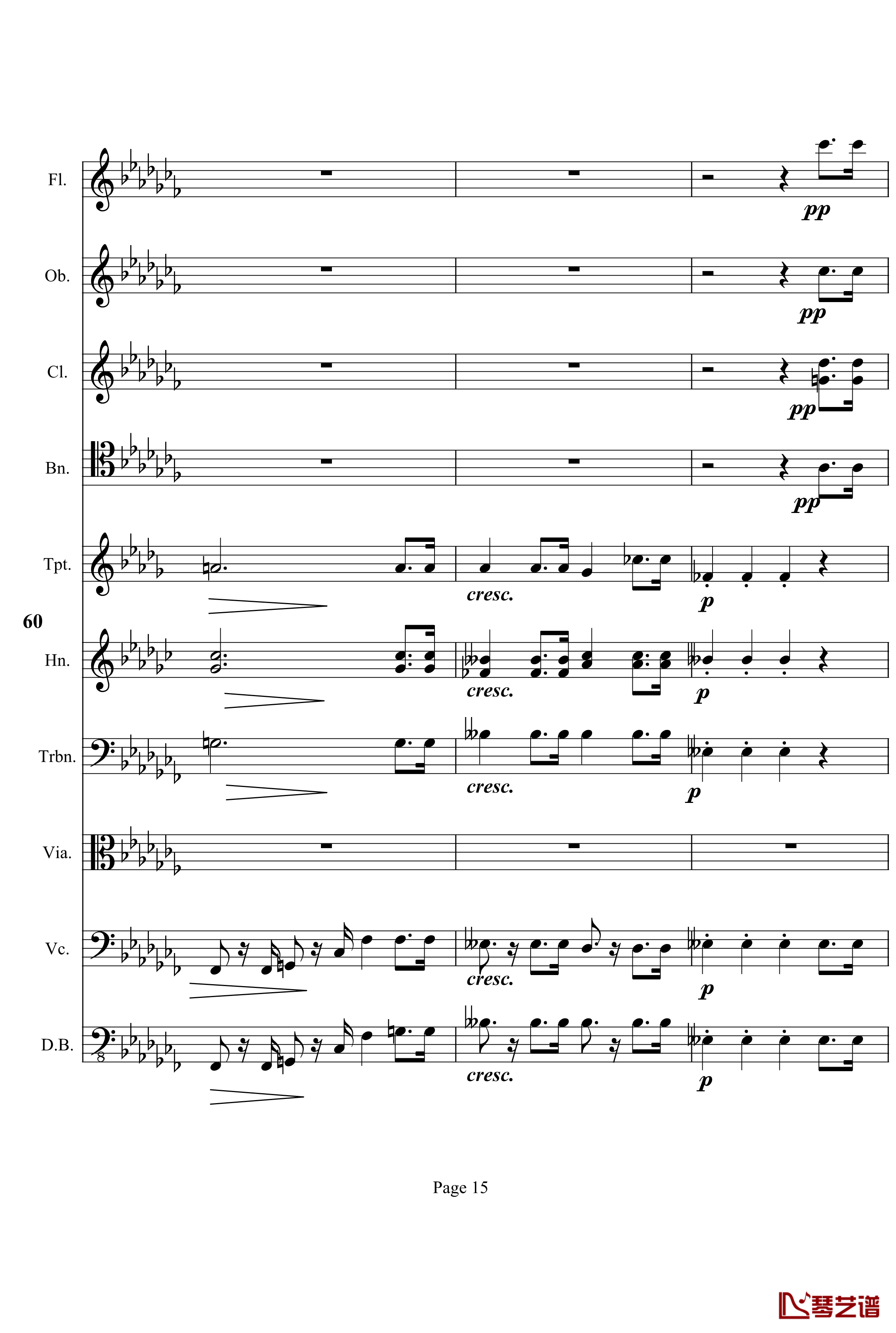 奏鸣曲之交响钢琴谱-第12首-Ⅲ-贝多芬-beethoven15
