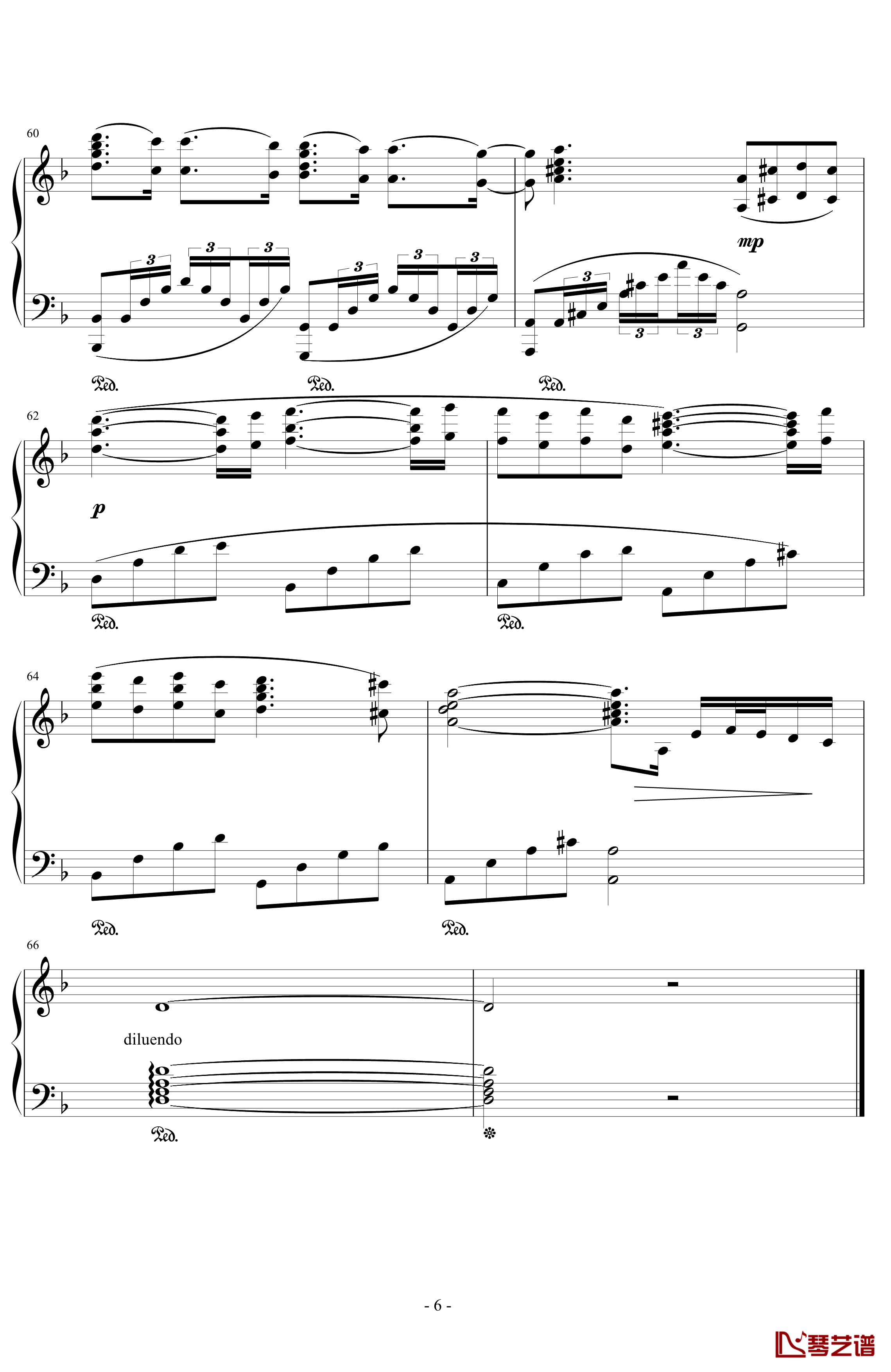 Isabel钢琴谱-IL DIVO6