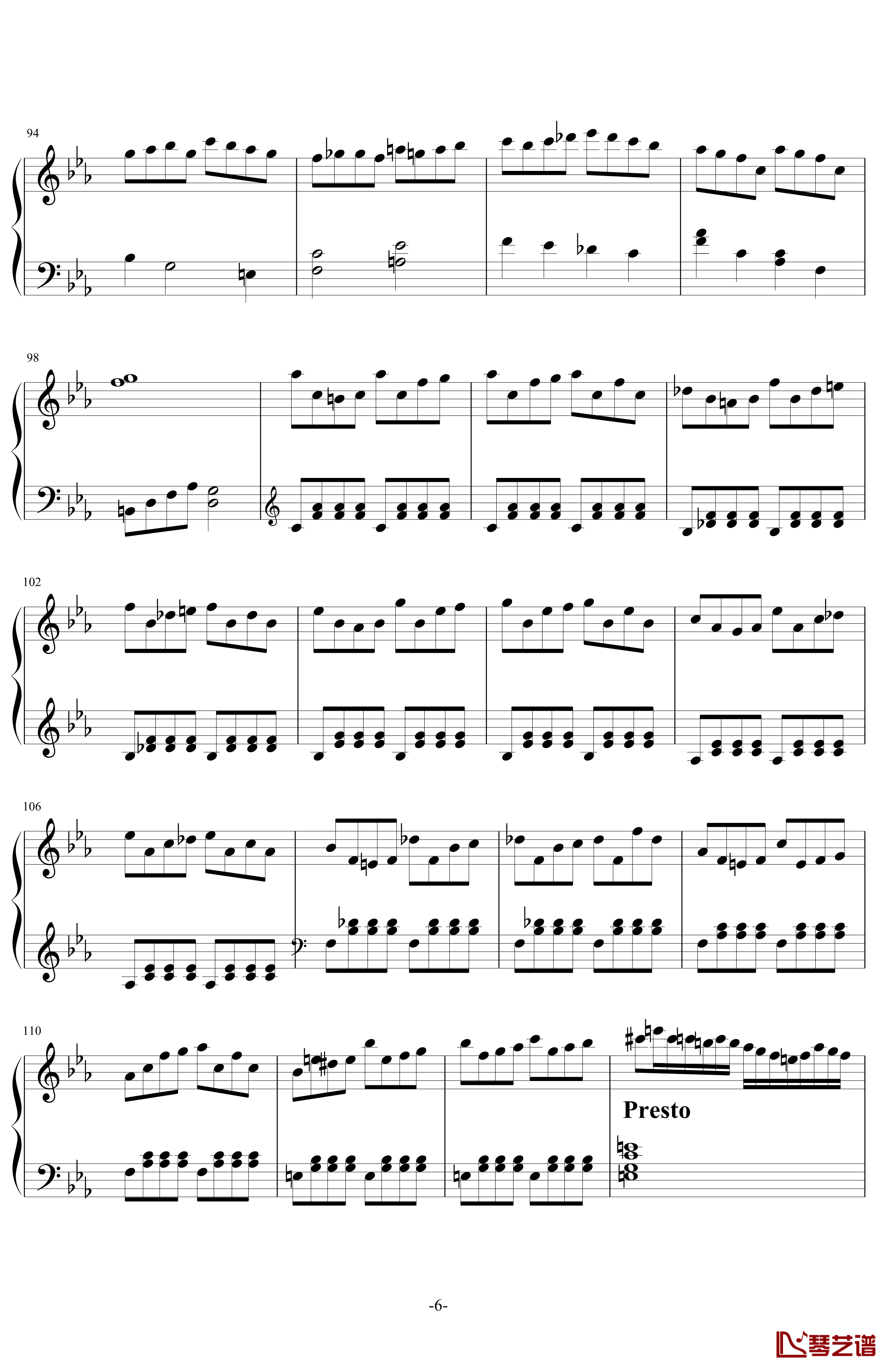 C小调第一钢琴奏鸣曲第一乐章钢琴谱-ver 2011.6-舍勒七世6