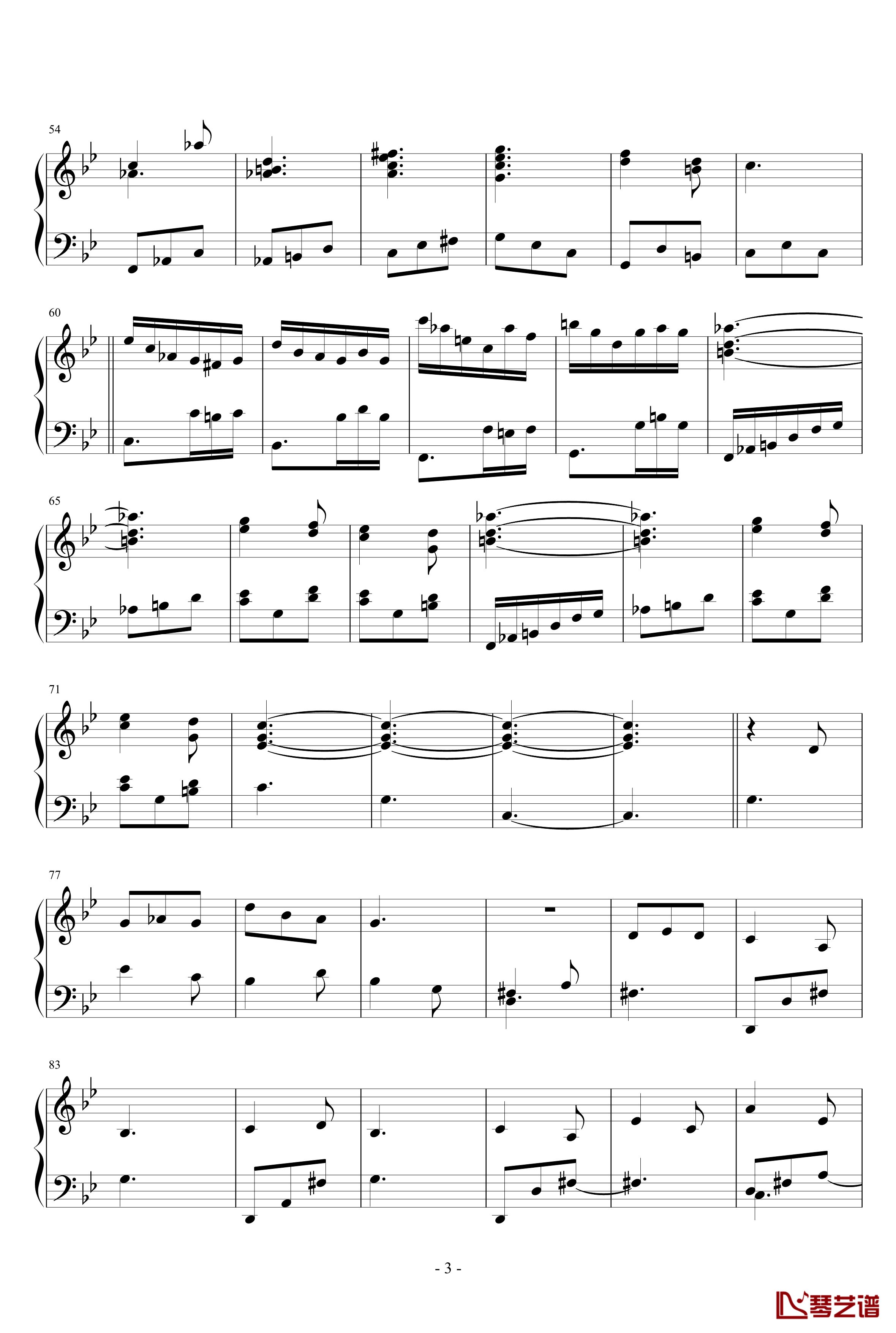 第三钢琴奏鸣曲钢琴谱-第三乐章-nzh19343