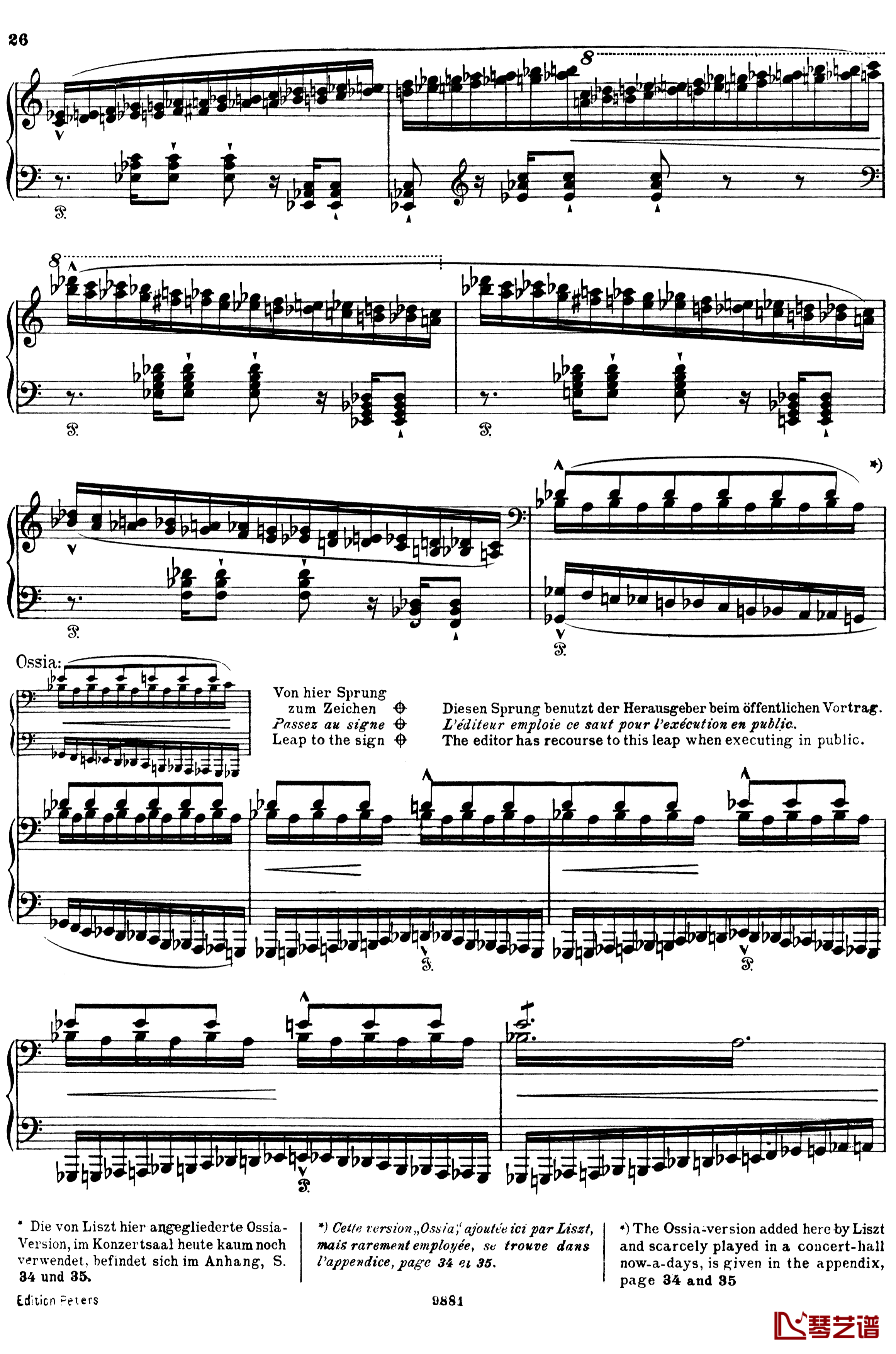 唐璜的回忆钢琴谱-李斯特 S.418-李斯特26