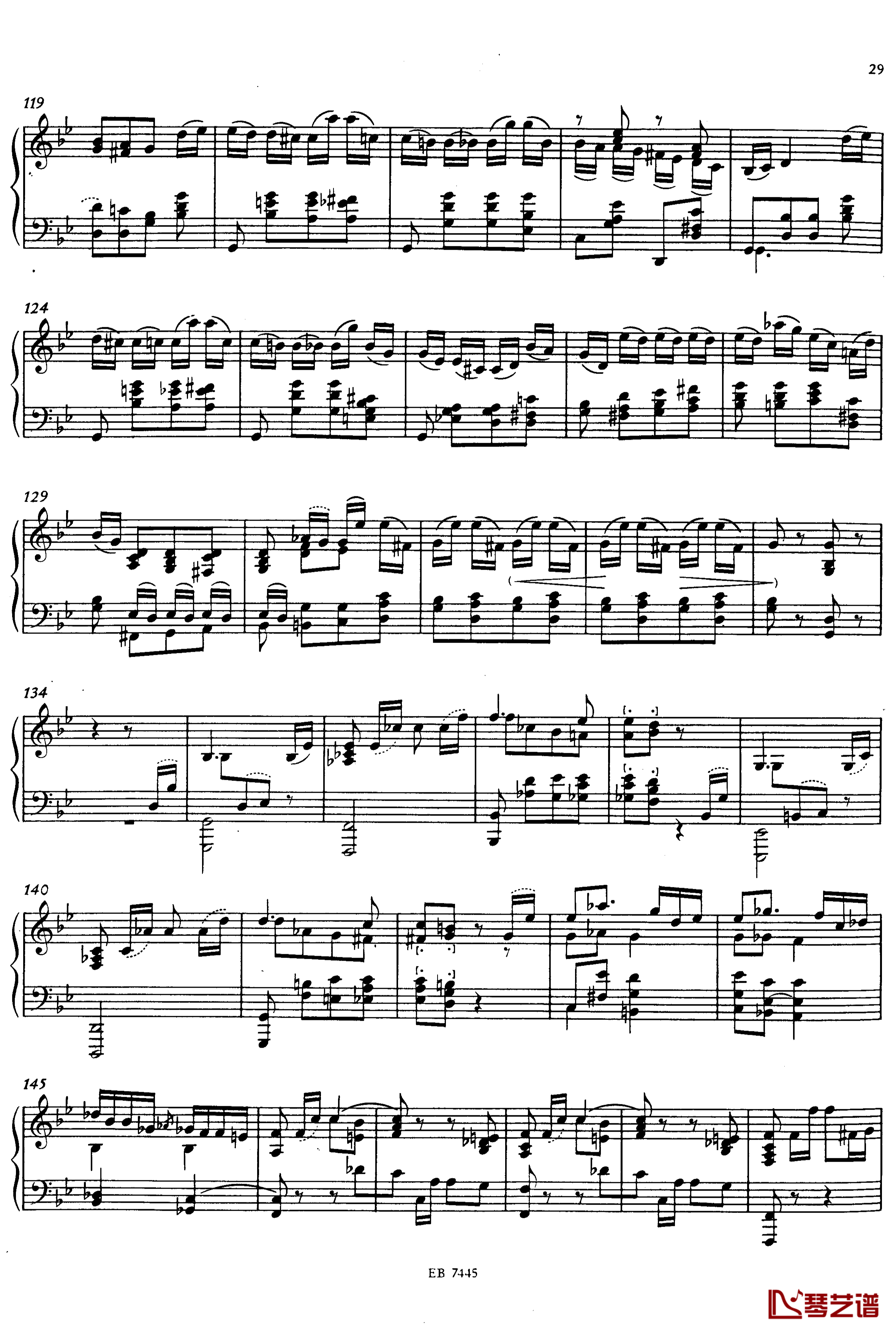 g小调钢琴奏鸣曲钢琴谱-舒曼-克拉拉21