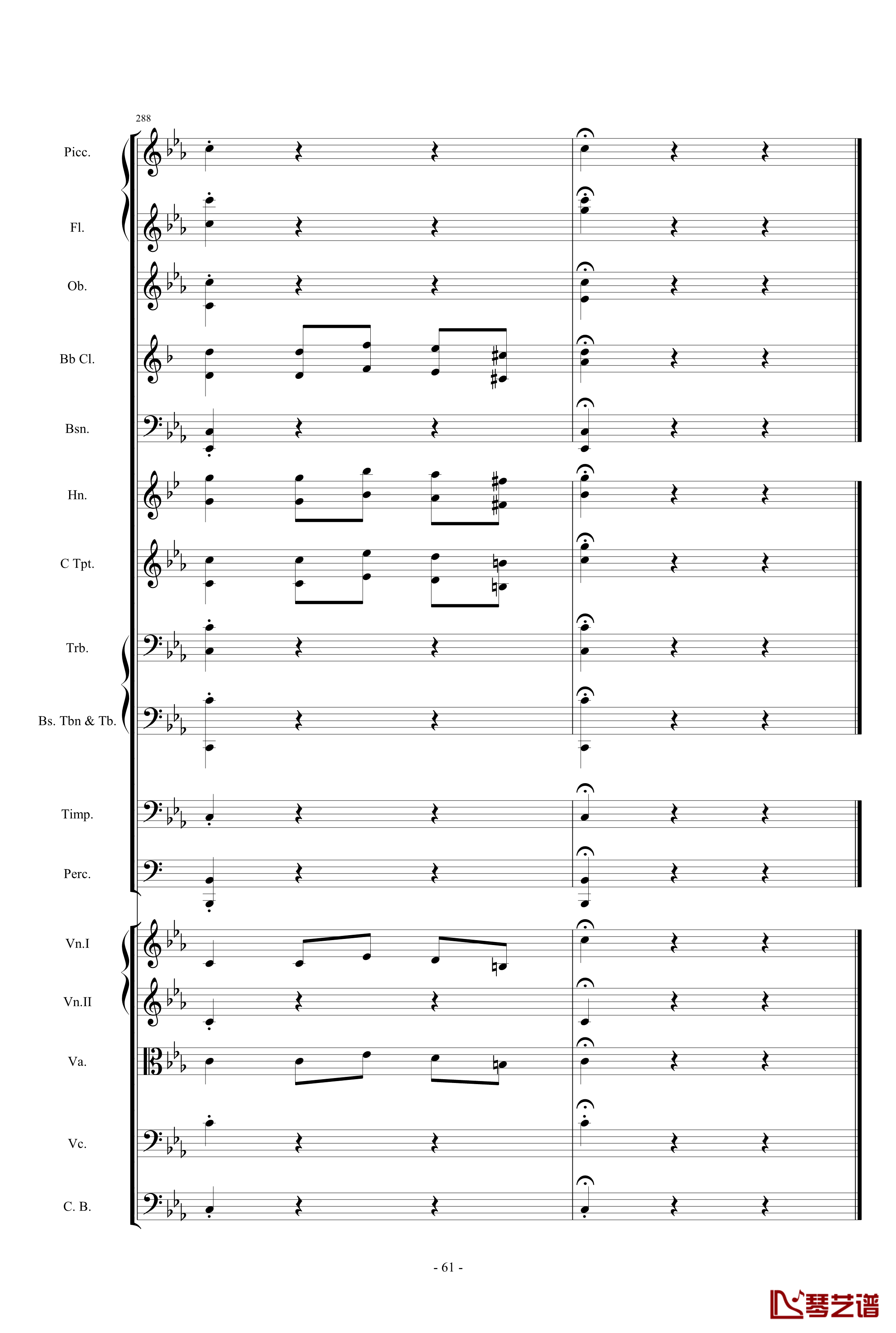 愤怒的小鸟交响曲第三乐章Op.5 no.3钢琴谱-1057257861