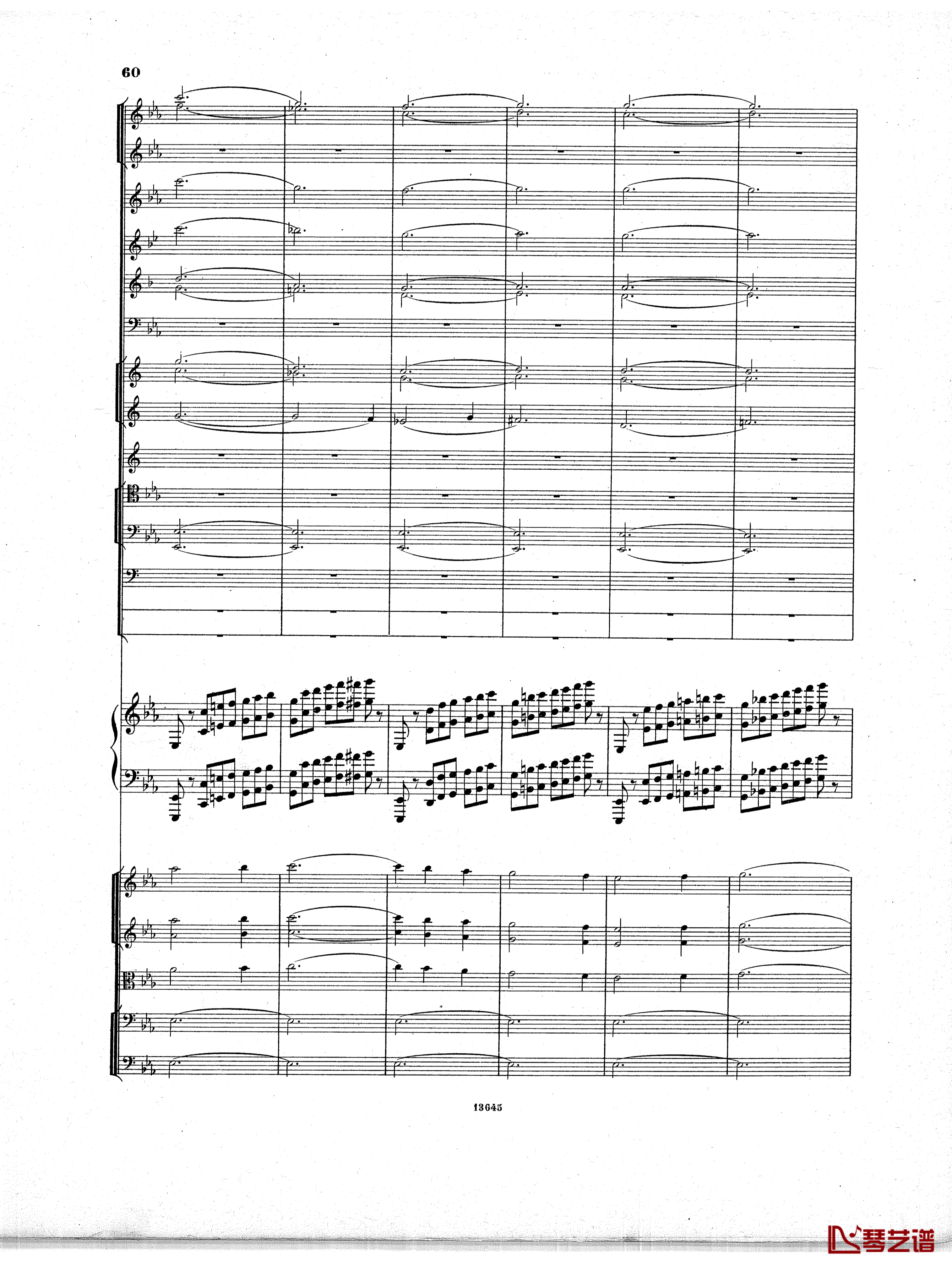 Lyapunov 降E小调第一钢琴协奏曲 Op.4钢琴谱-Lyapunov59