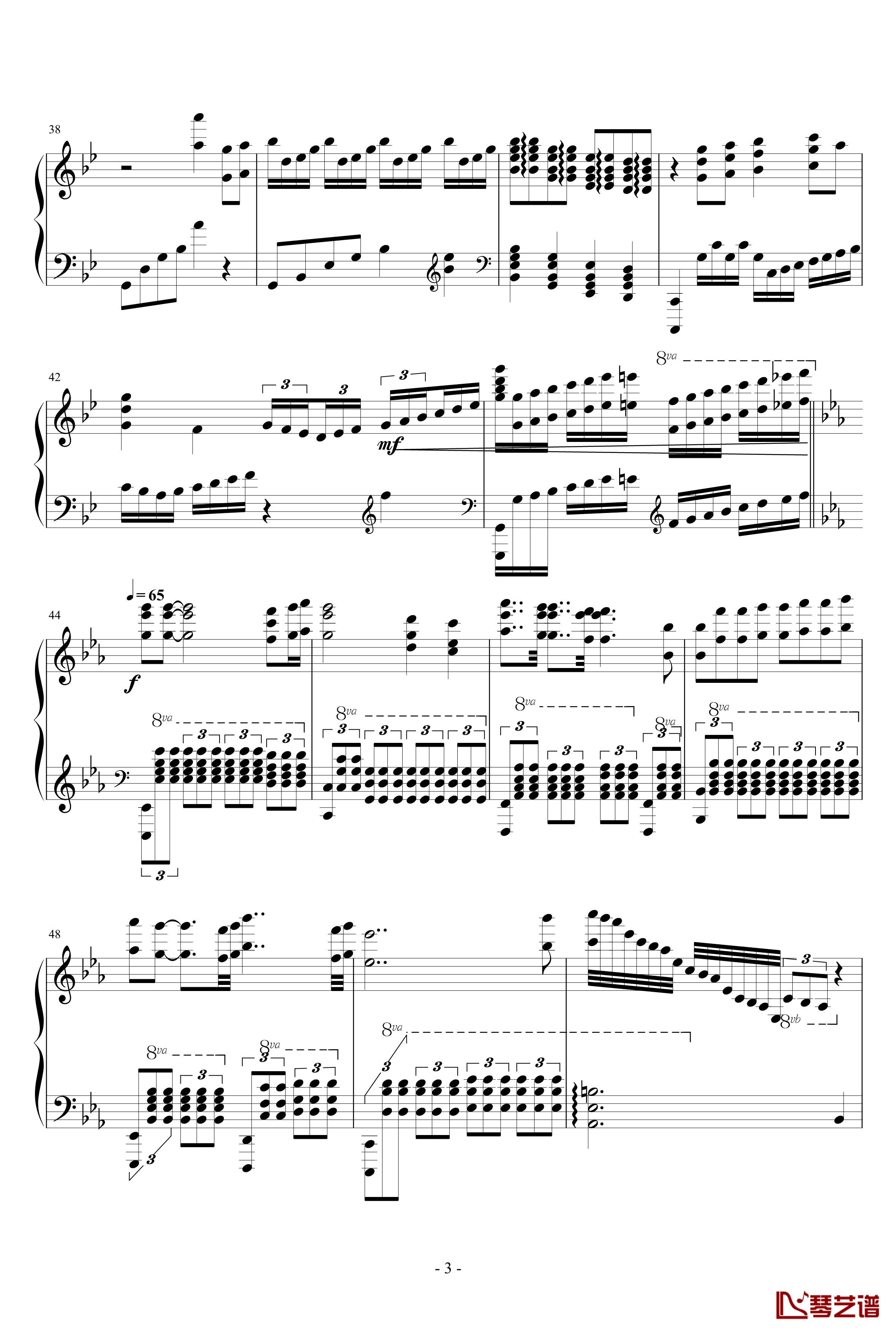 Bohemian Rhapsody钢琴谱-马克西姆-Maksim·Mrvica3