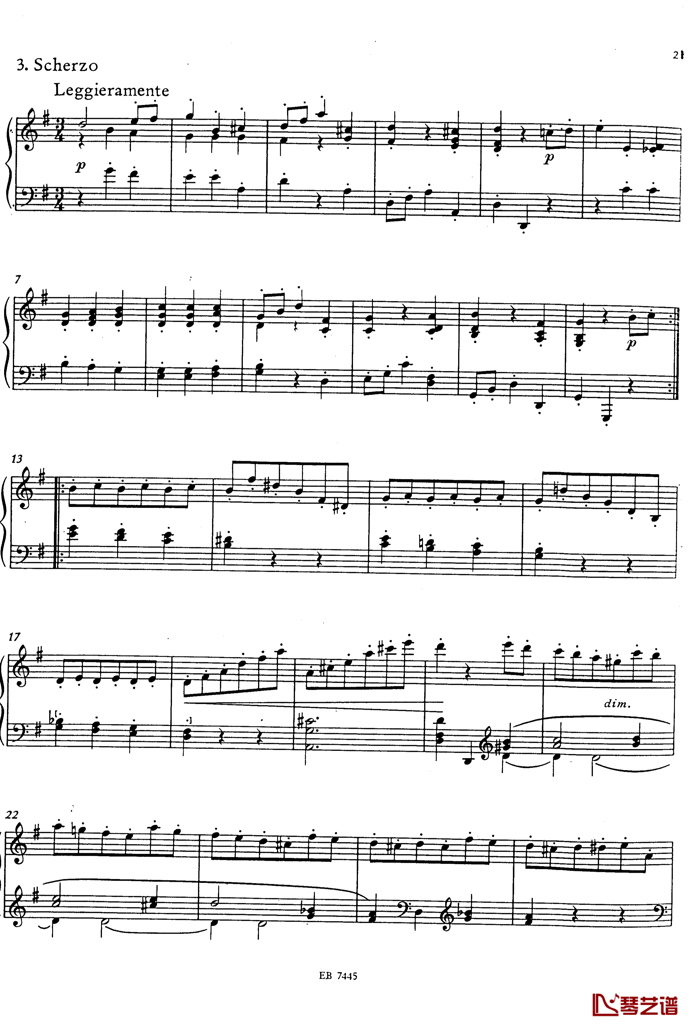 g小调钢琴奏鸣曲钢琴谱-舒曼-克拉拉13