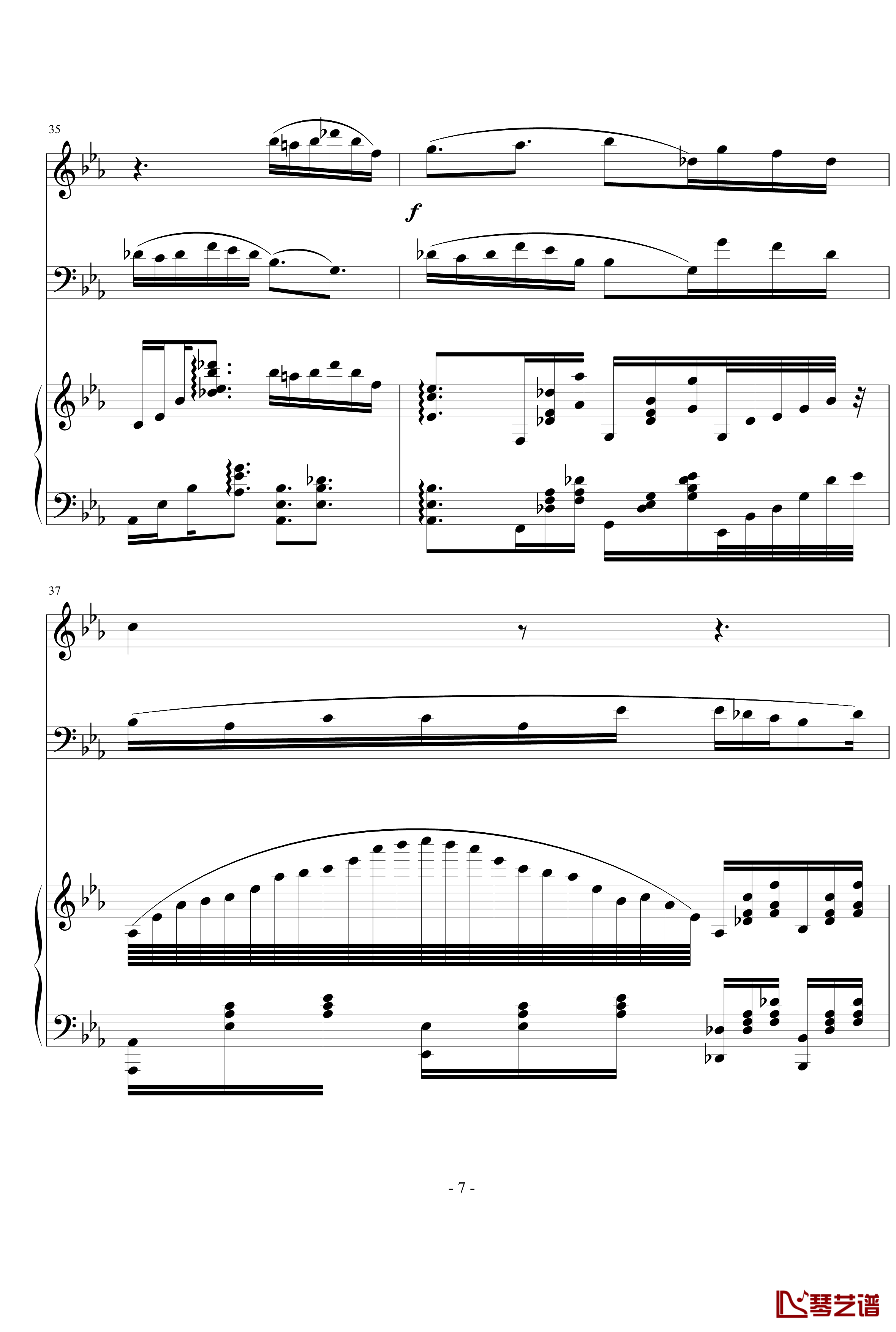 Trio piece钢琴谱-nyride-随写三重奏小品7