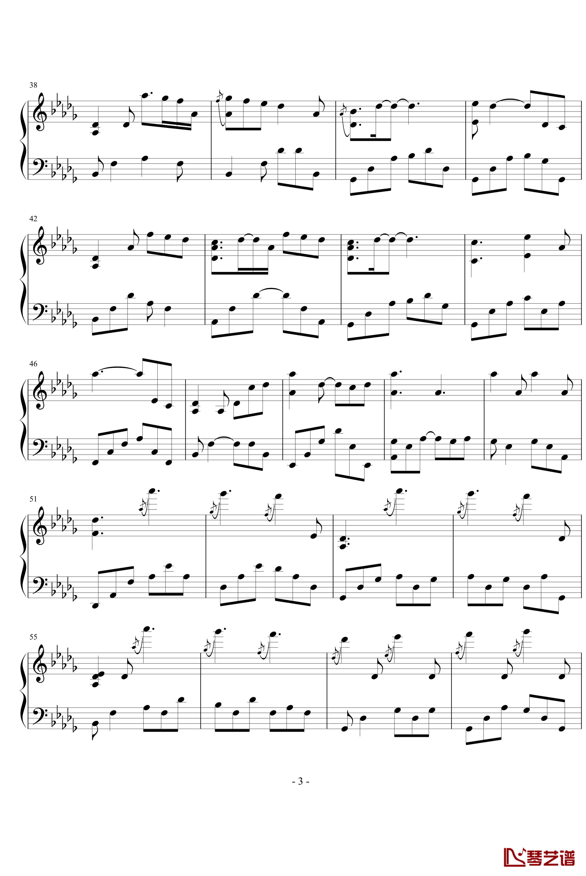 Love钢琴谱-Yiruma3