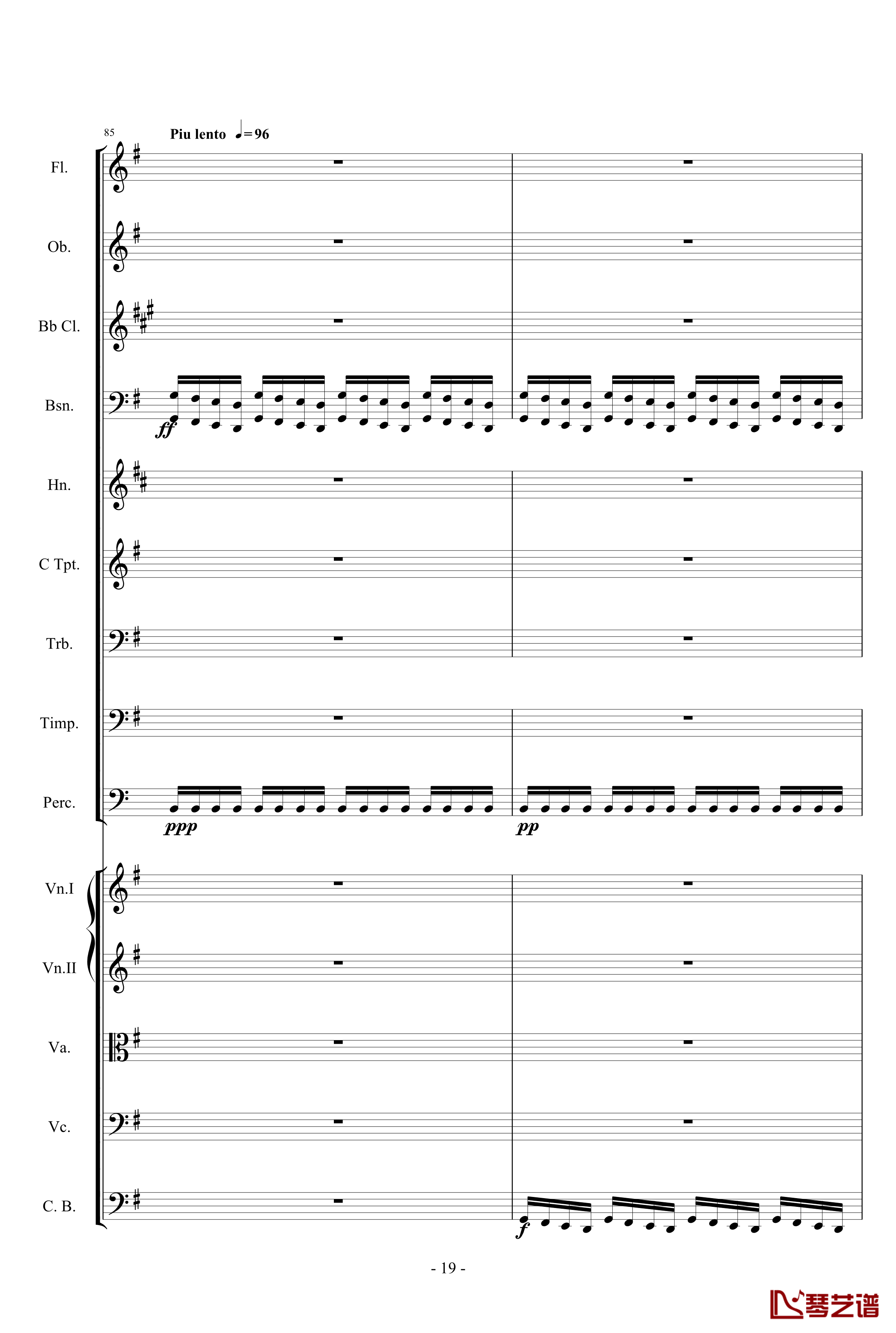愤怒的小鸟交响曲第一乐章Op.5 no.1钢琴谱-1057257819