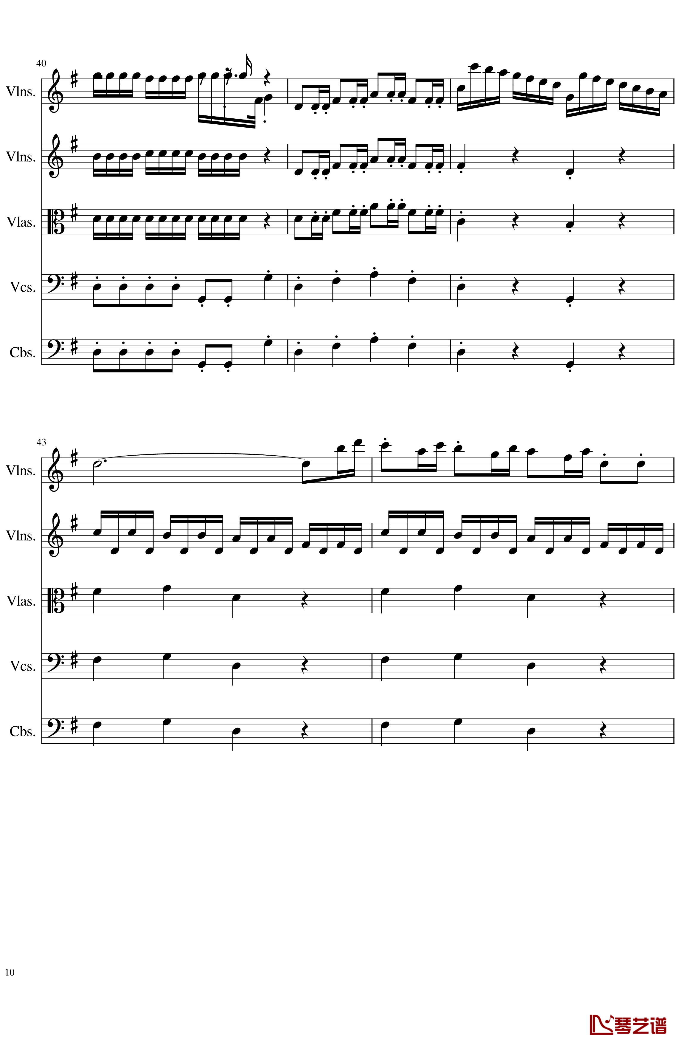 March in C, Op.124b钢琴谱-一个球10