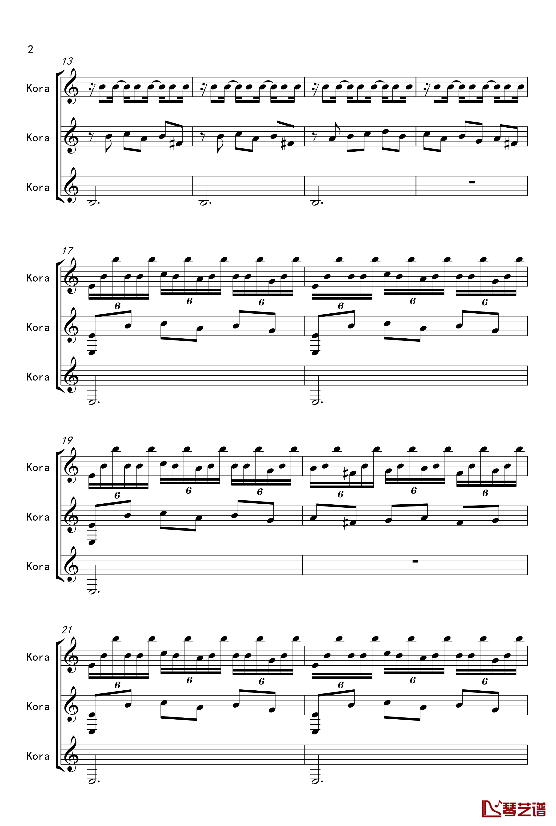 一首有难度的练习曲钢琴谱-伊萨克·阿尔贝尼兹2