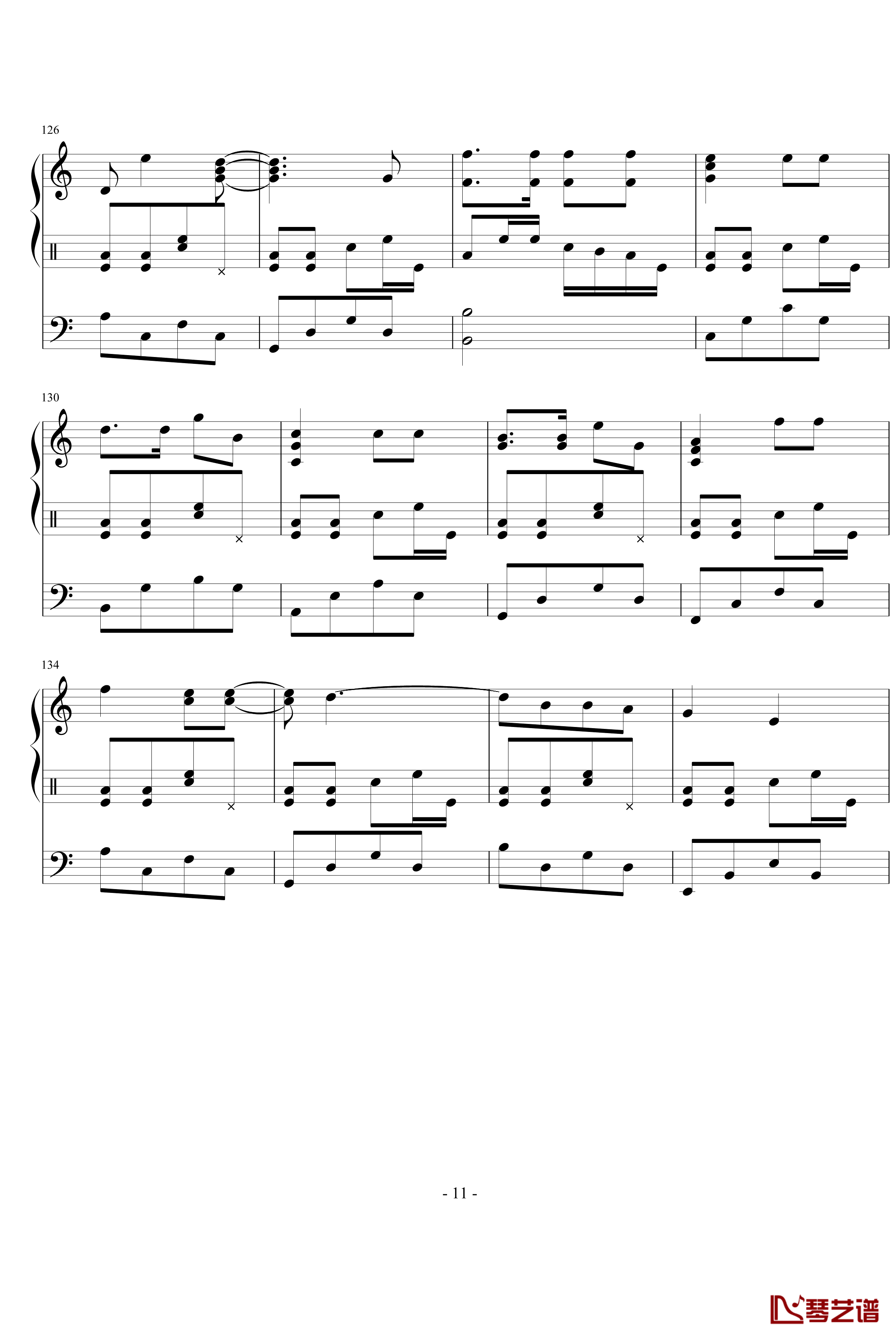 星月游乐园钢琴谱-199086hxy11