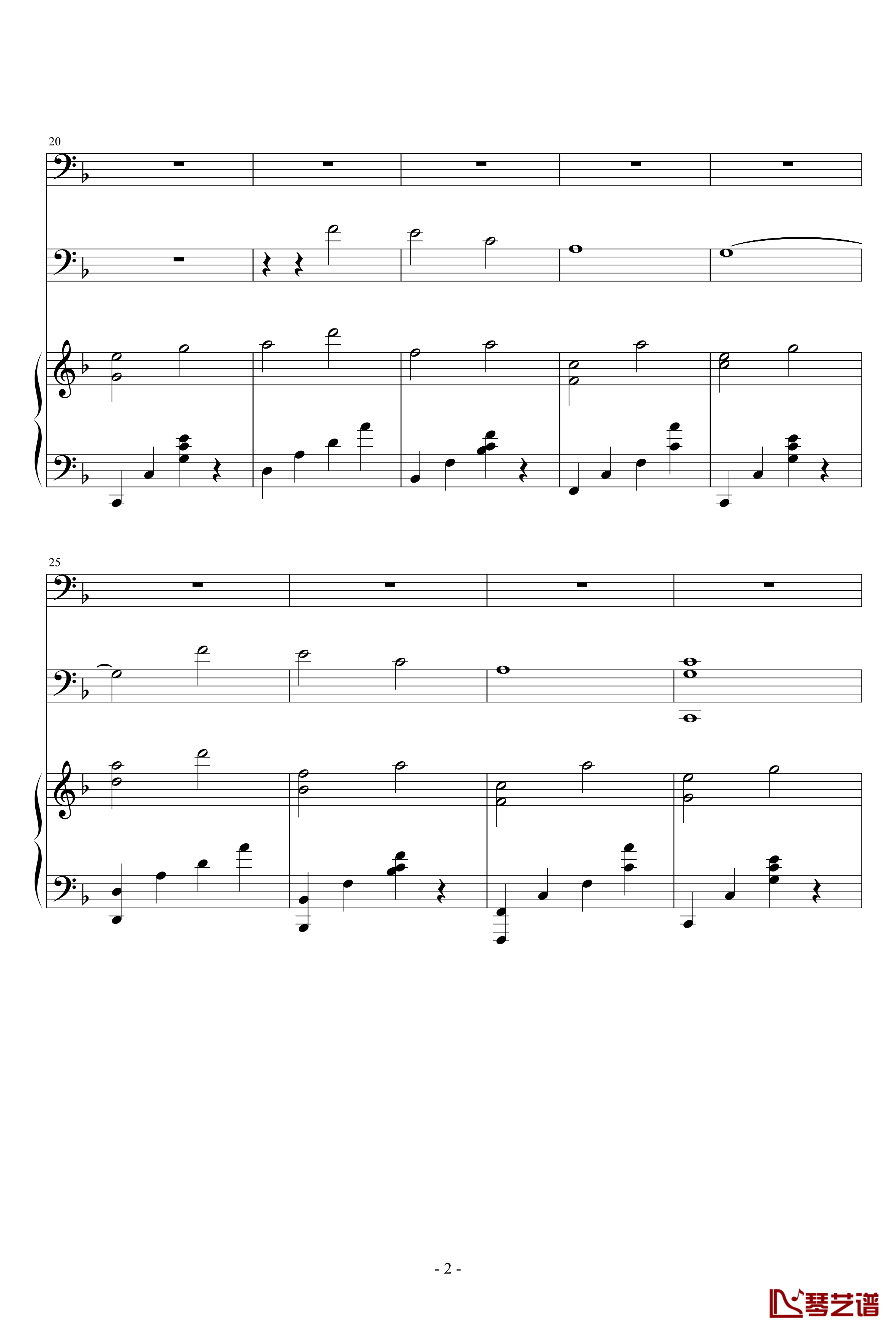 The Song of AFCG钢琴谱-Intro-Ｓòrγy.2