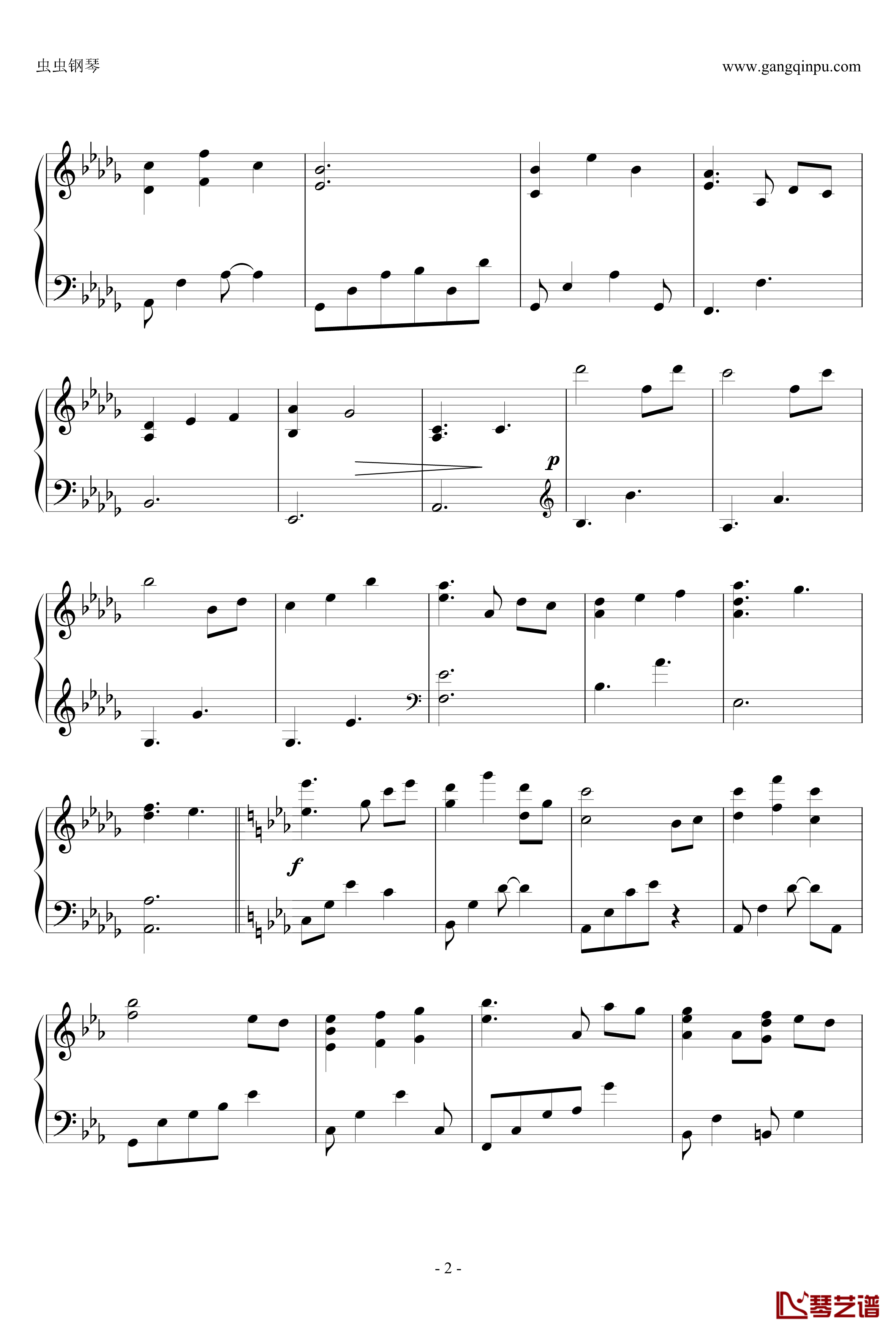 被遗忘... 被遗忘的时间钢琴谱-Yiruma2