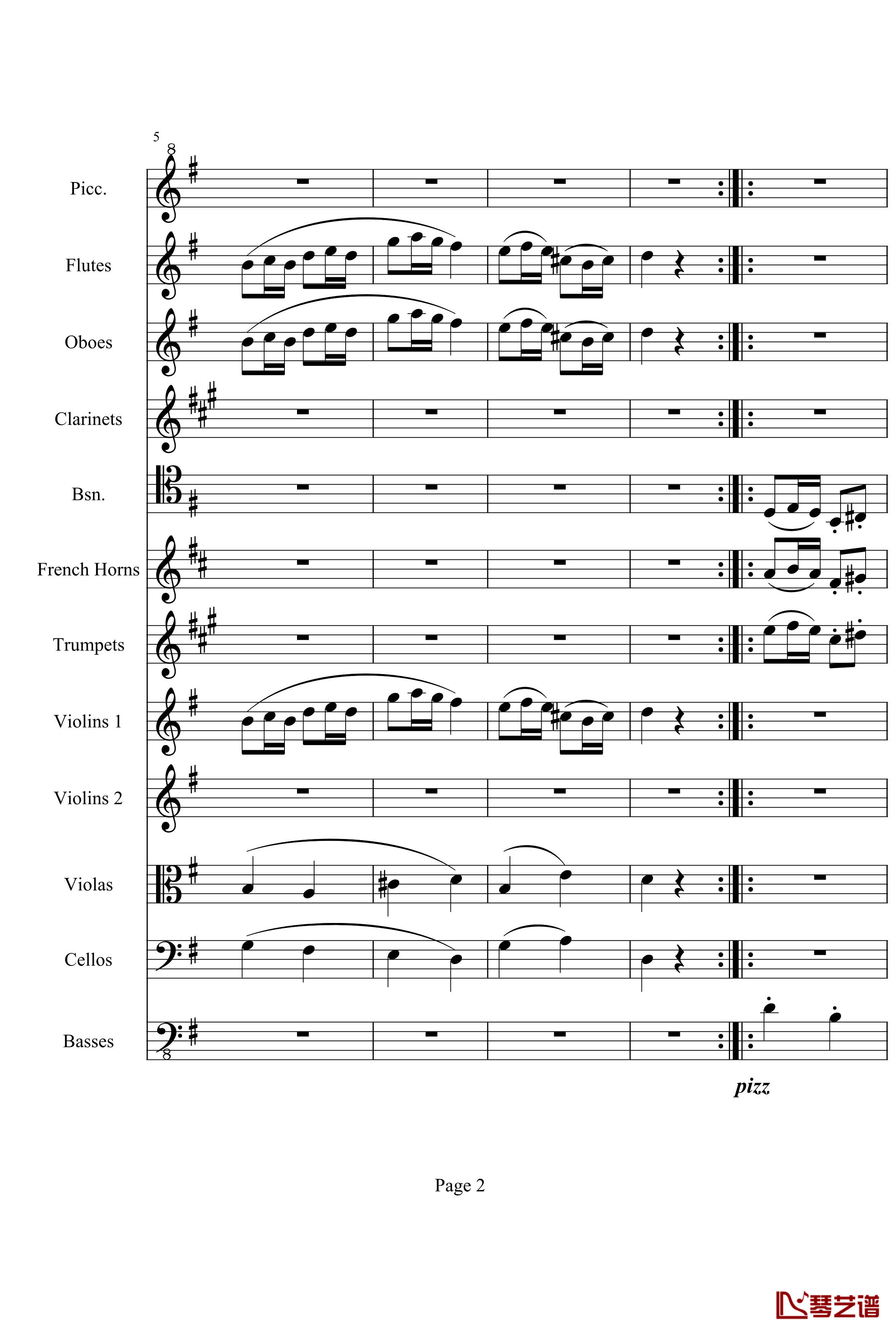 奏鸣曲之交响钢琴谱-第25首-Ⅲ-贝多芬-beethoven2