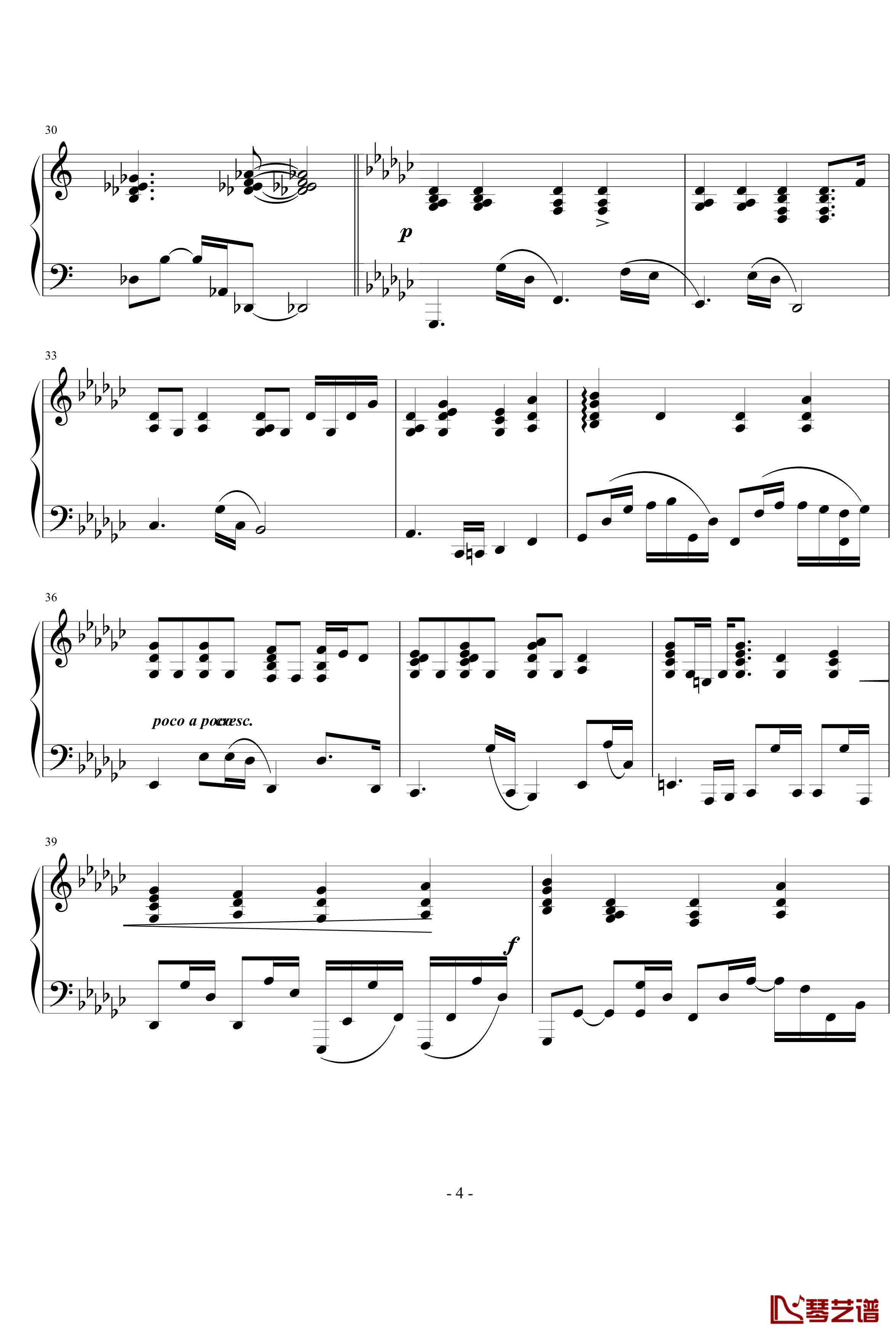 不懂钢琴谱-钢琴伴奏完美版Ver1.0-林俊杰4