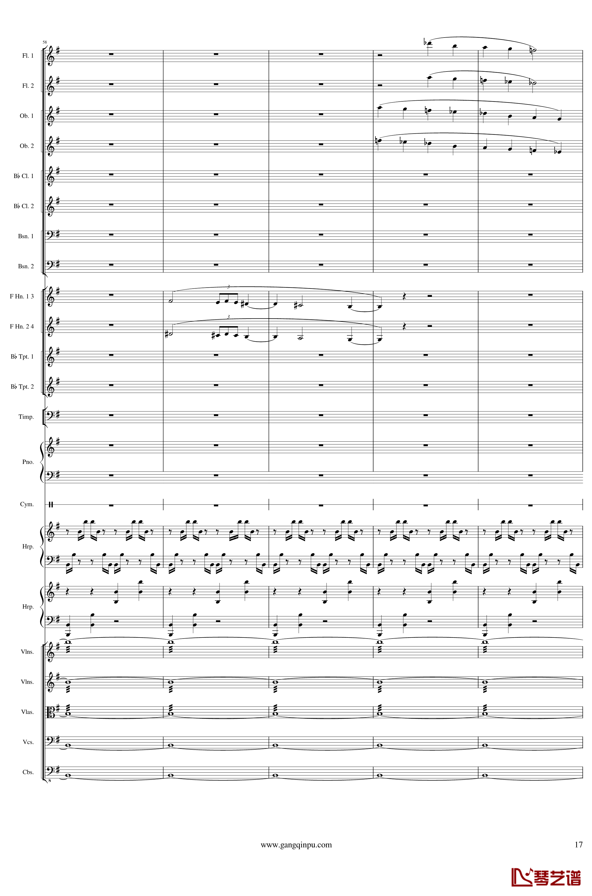 Symphonic Poem No.3, Op.91 Part 2钢琴谱-一个球17