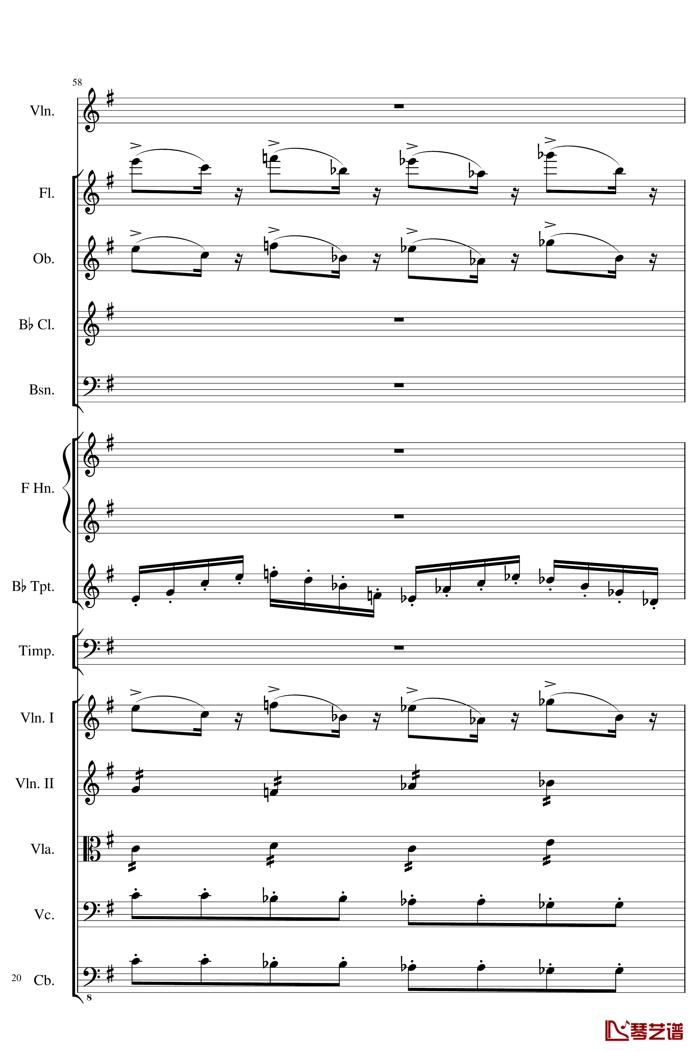 Rondo in G, Op.137钢琴谱-一个球20
