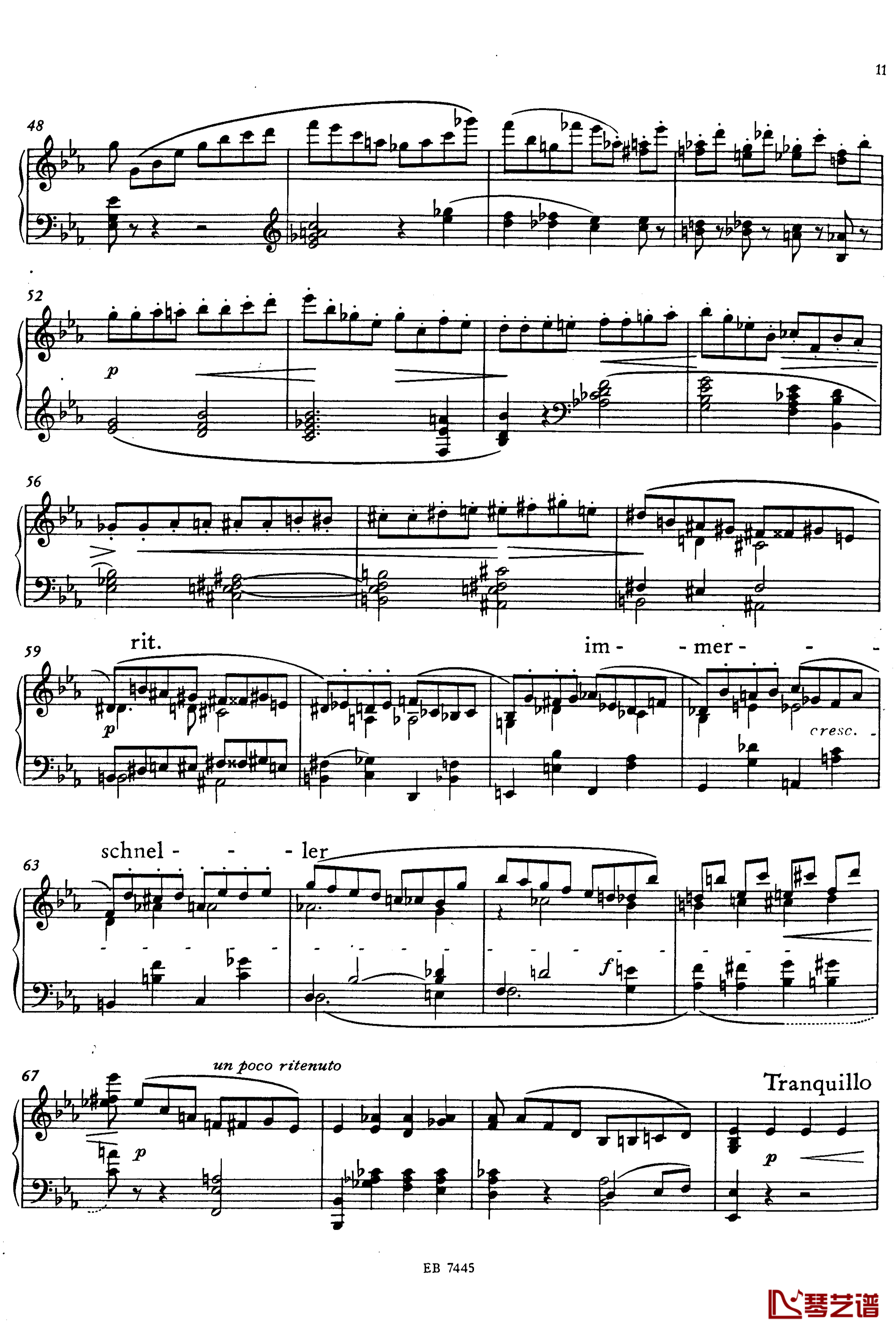 g小调钢琴奏鸣曲钢琴谱-舒曼-克拉拉3