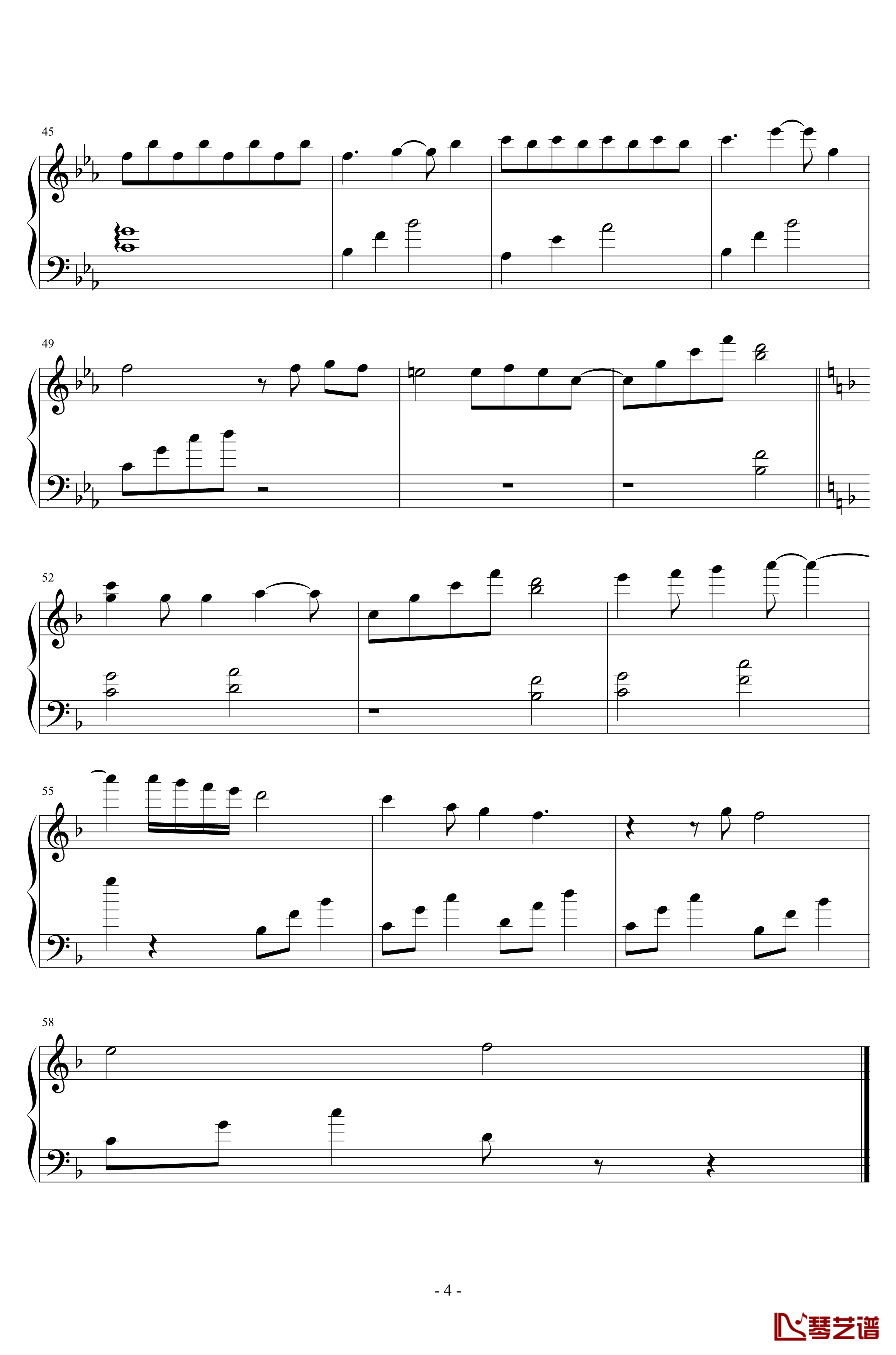oyce's theme钢琴谱-richard5304