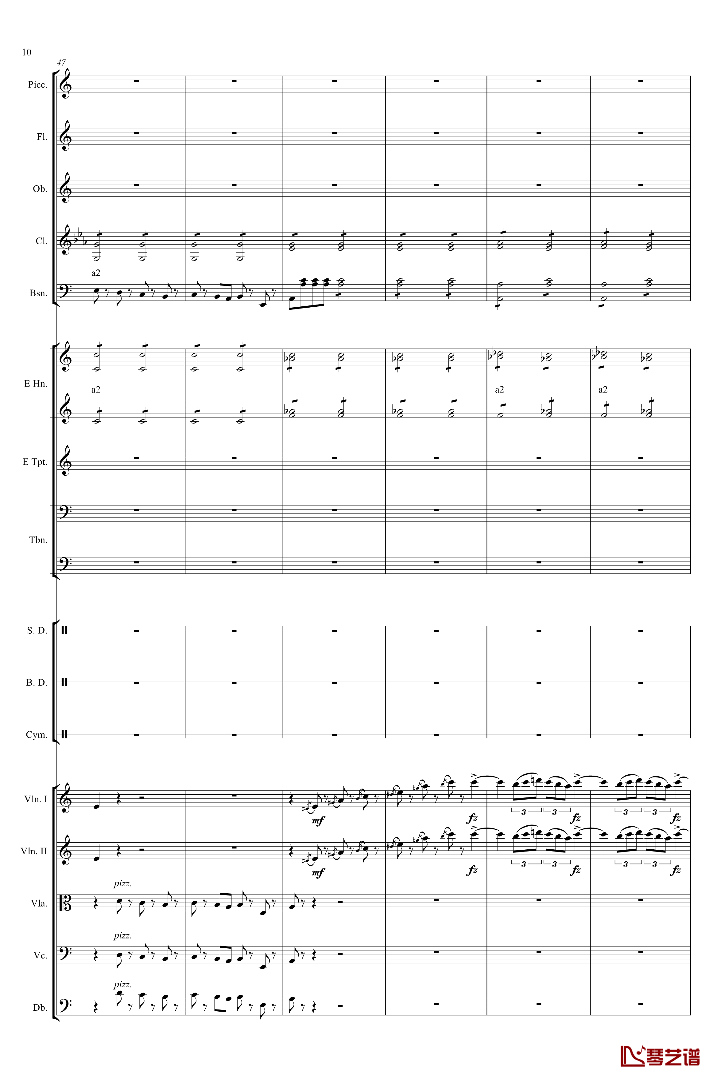 轻骑兵序曲钢琴谱-Franz von Suppe10