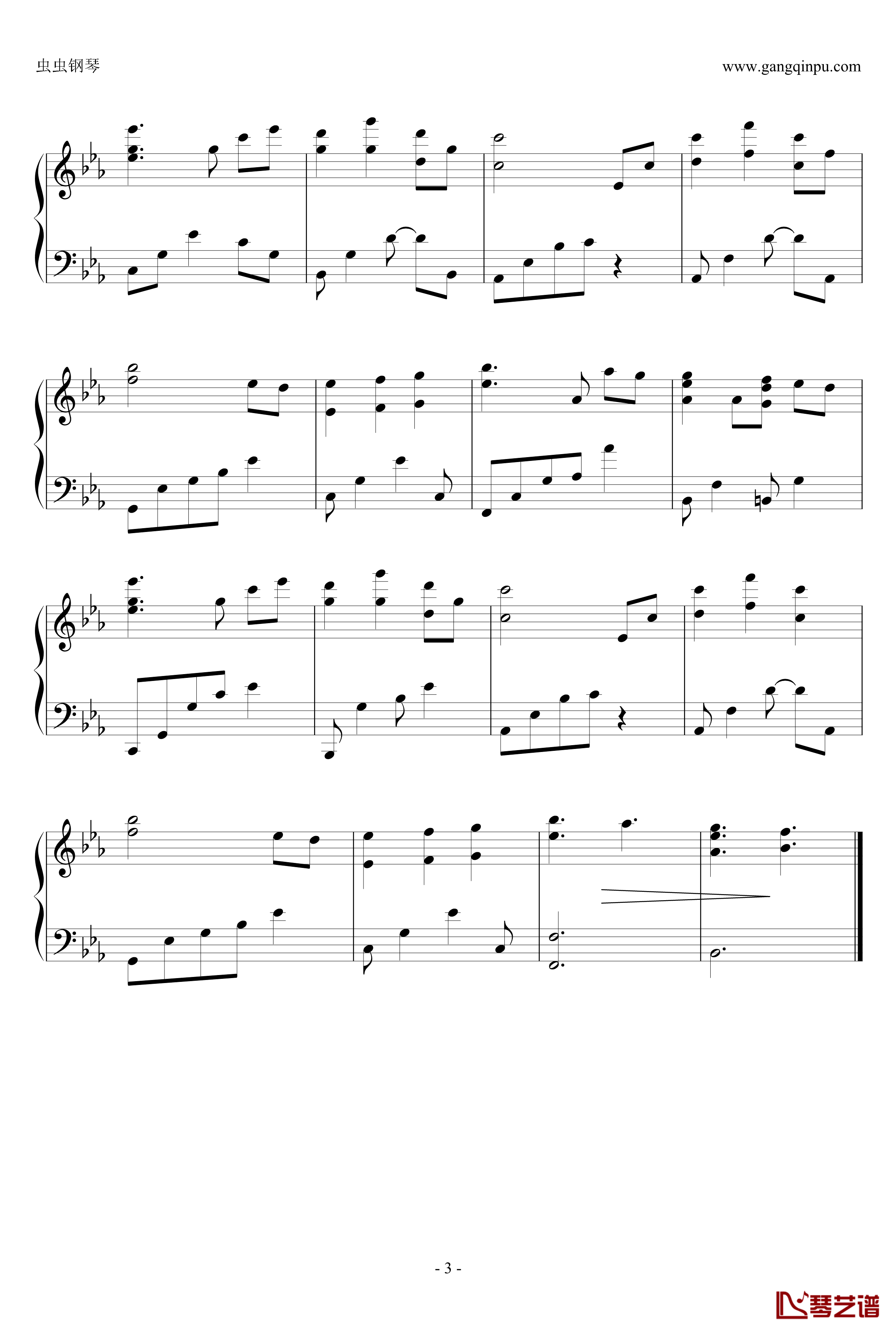 被遗忘... 被遗忘的时间钢琴谱-Yiruma3