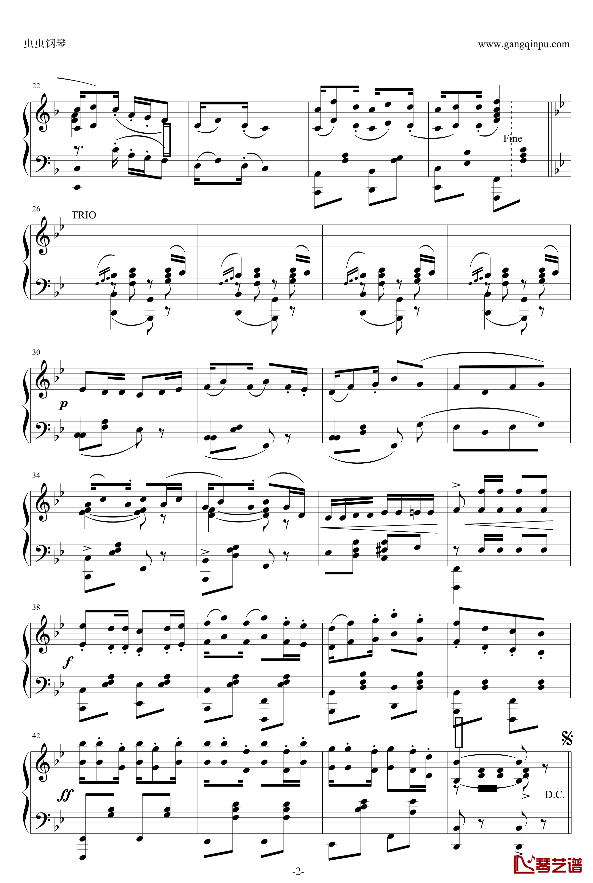 LE PICCADILLY钢琴谱-Erik satie2