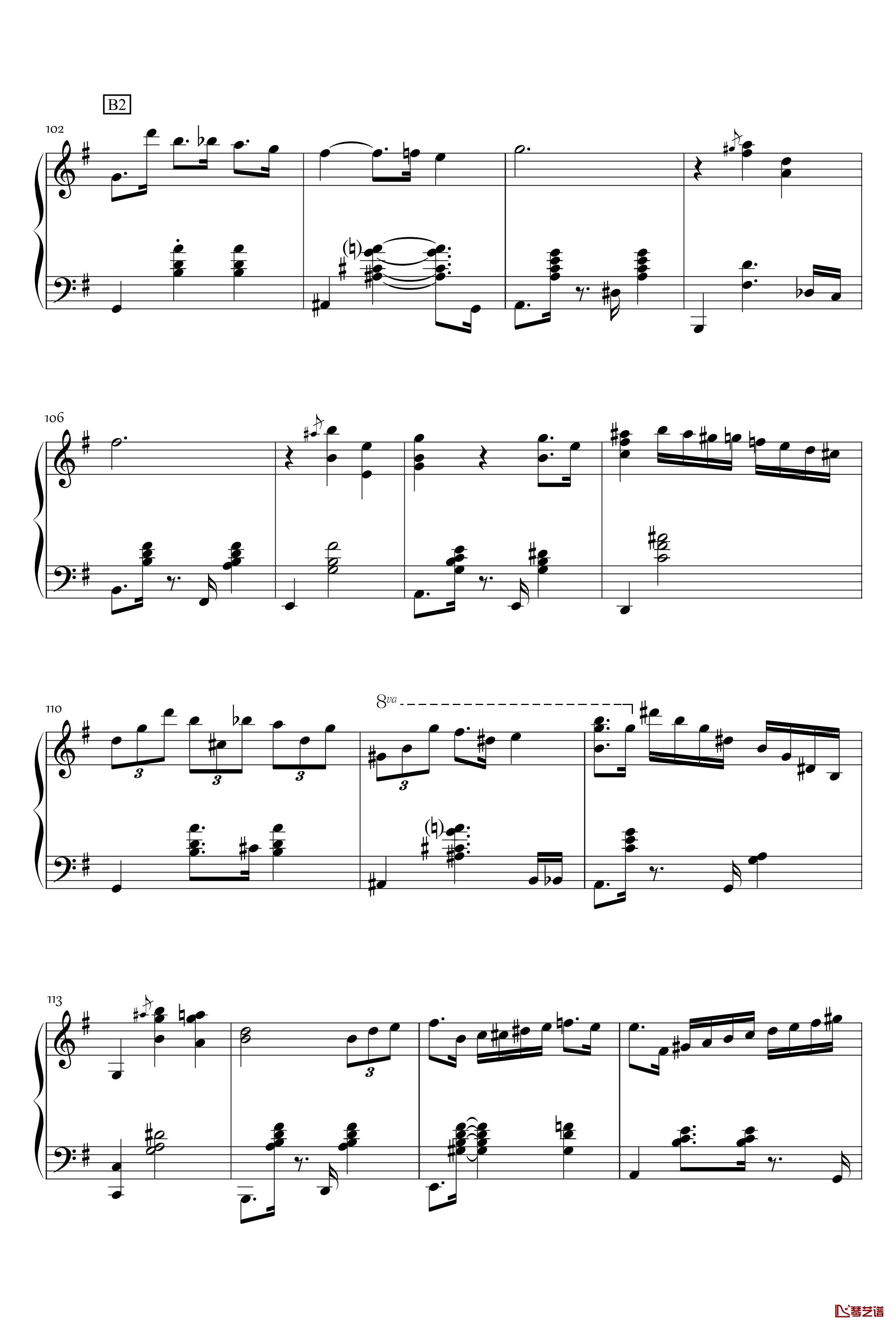 Sorosoro钢琴谱-KioooS8