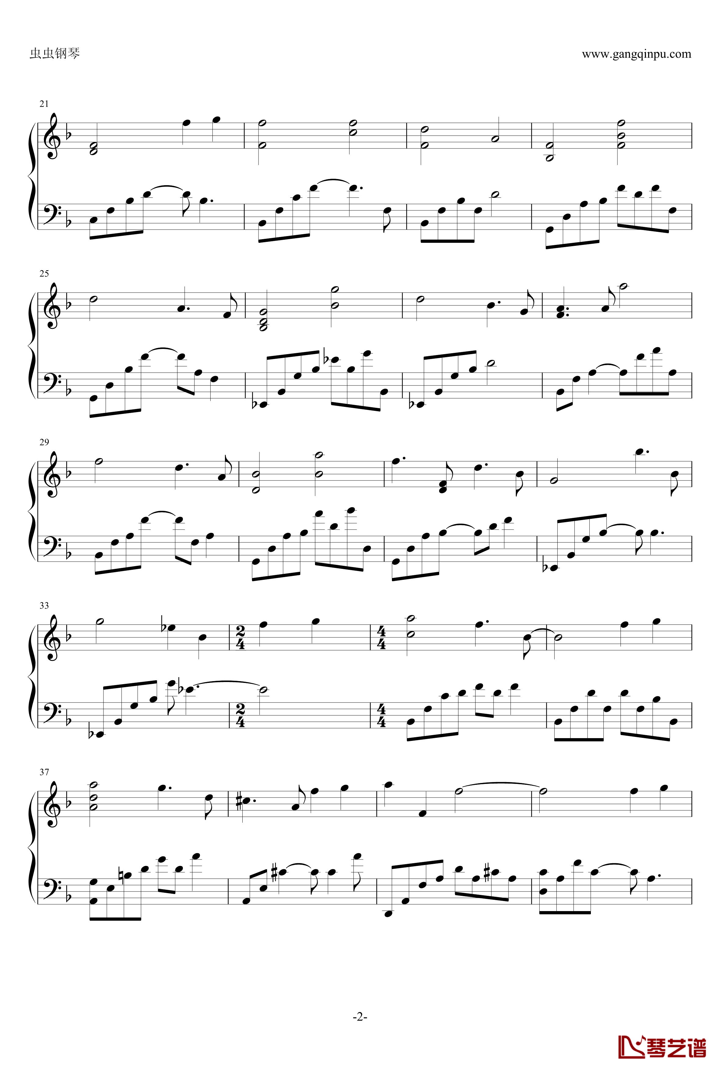 I could see you钢琴谱-Yiruma2