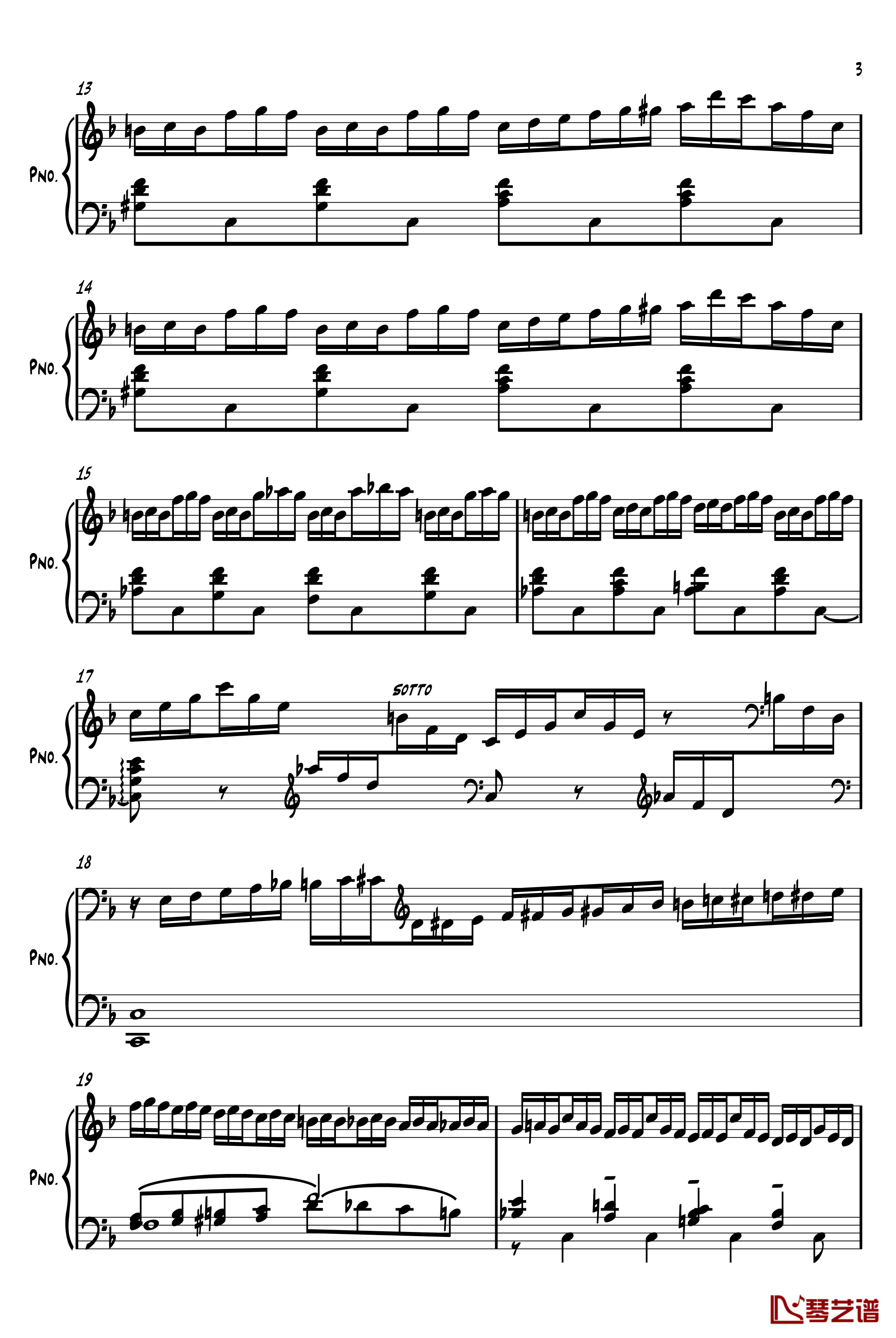 Etude Op 72 No 6钢琴谱-莫什科夫斯基-Moszkowski3