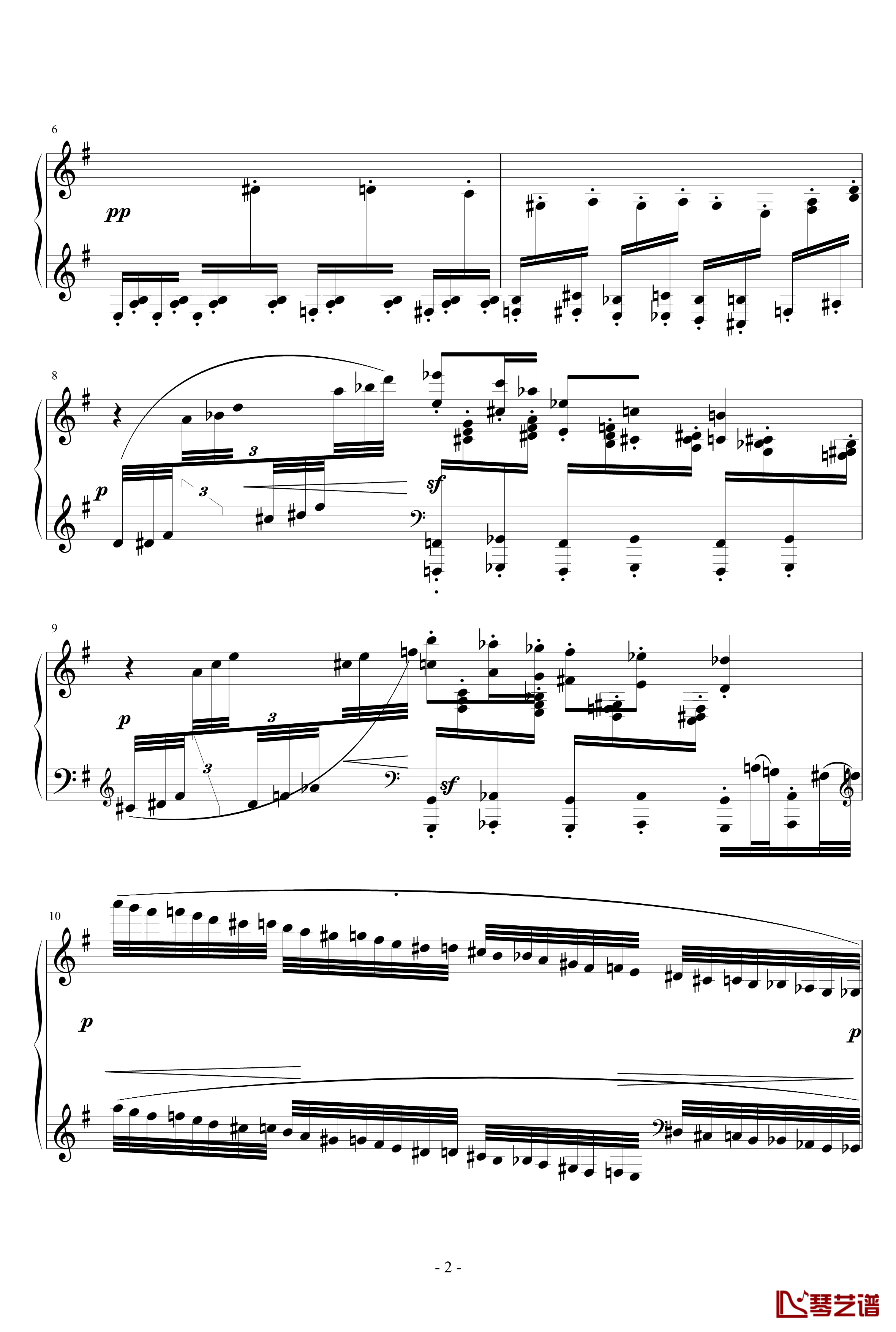 Capriccio in G Major钢琴谱-一个球2