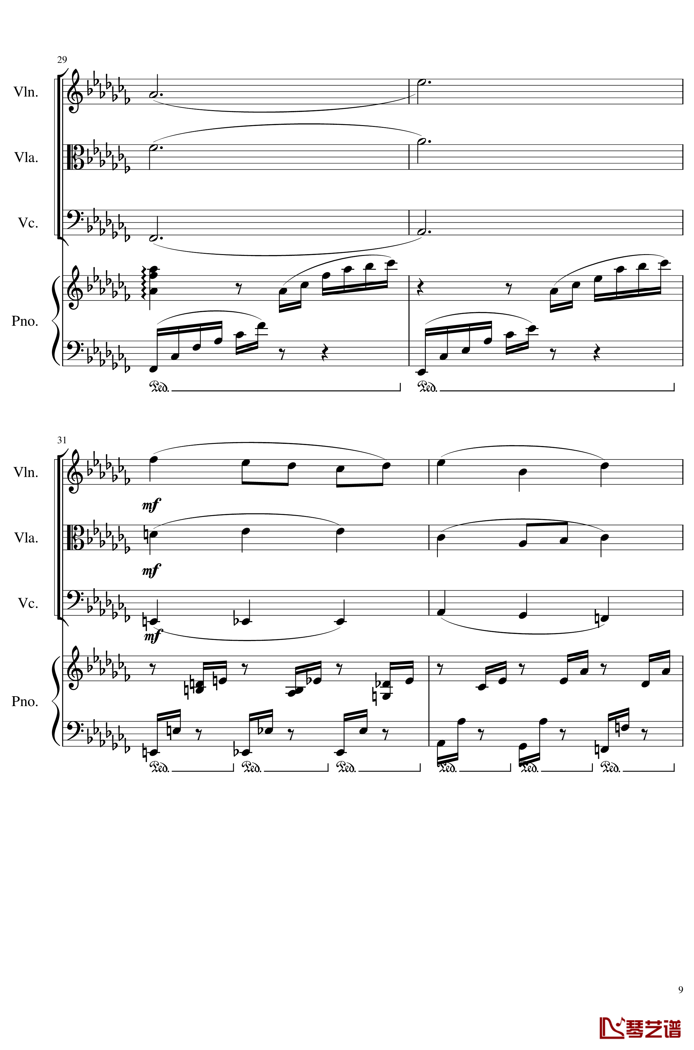 I love Minecraft, Op.96钢琴谱-一个球9