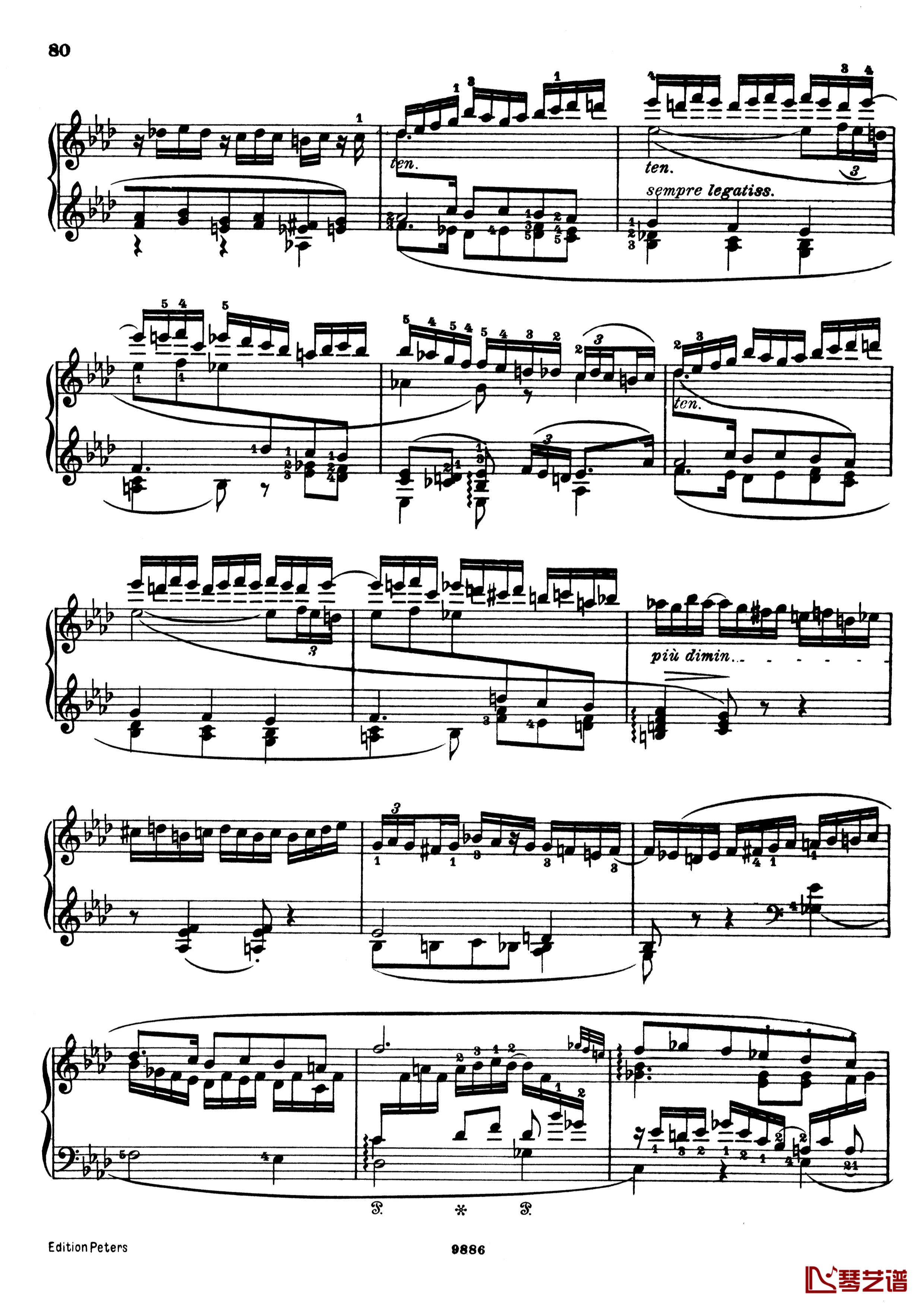 浮士德交响曲 S.108 第二乐章钢琴谱-李斯特13