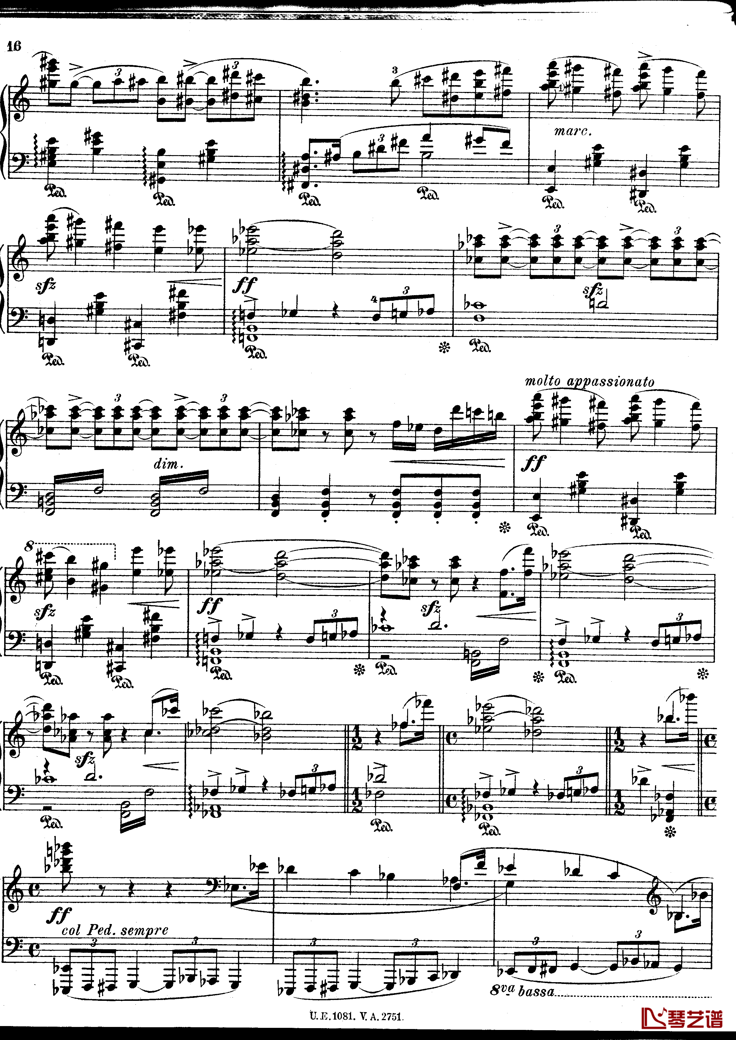 死与净化  Op.24钢琴谱-施特劳斯14